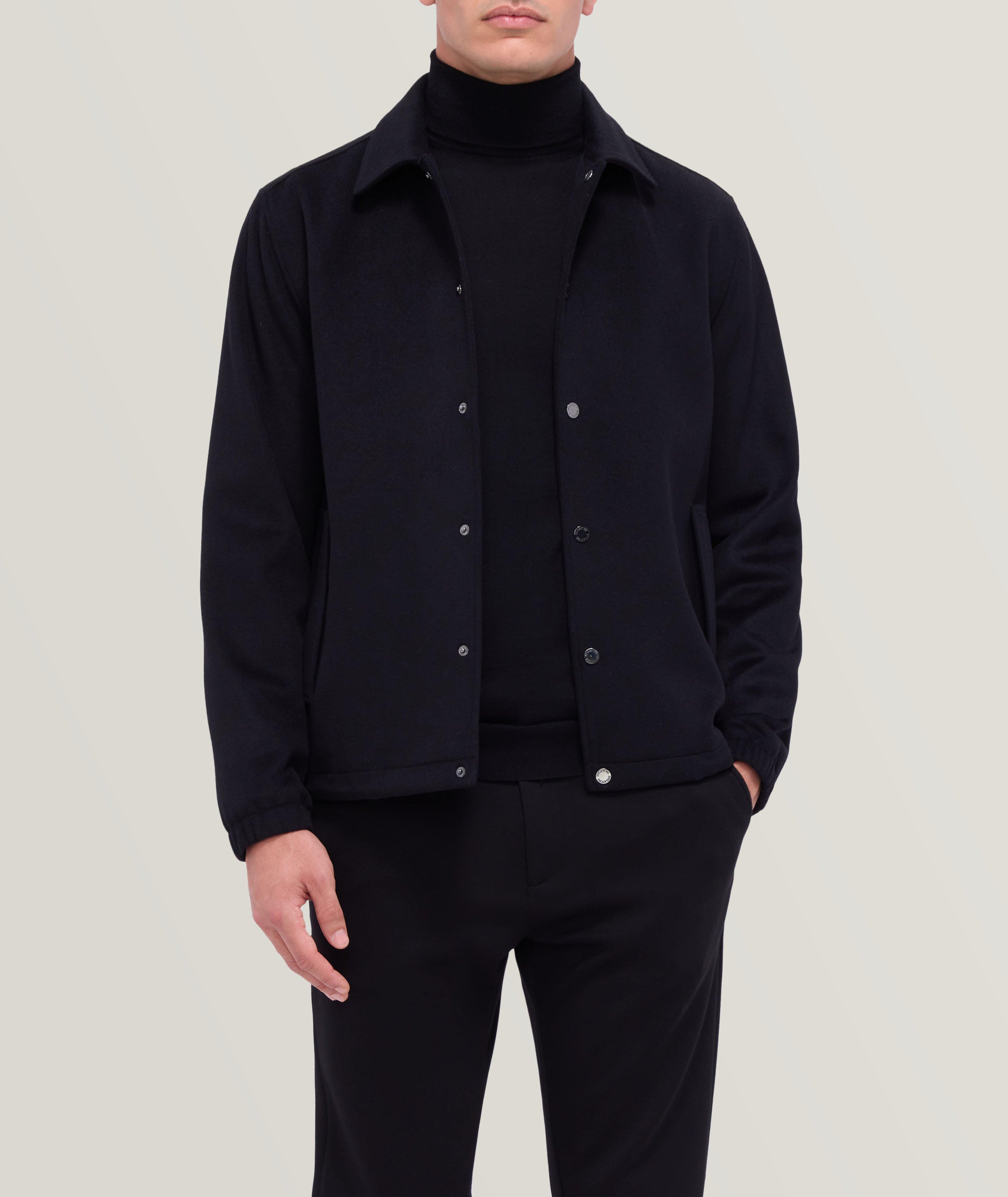 Wool-Blend Flight Jacket image 1