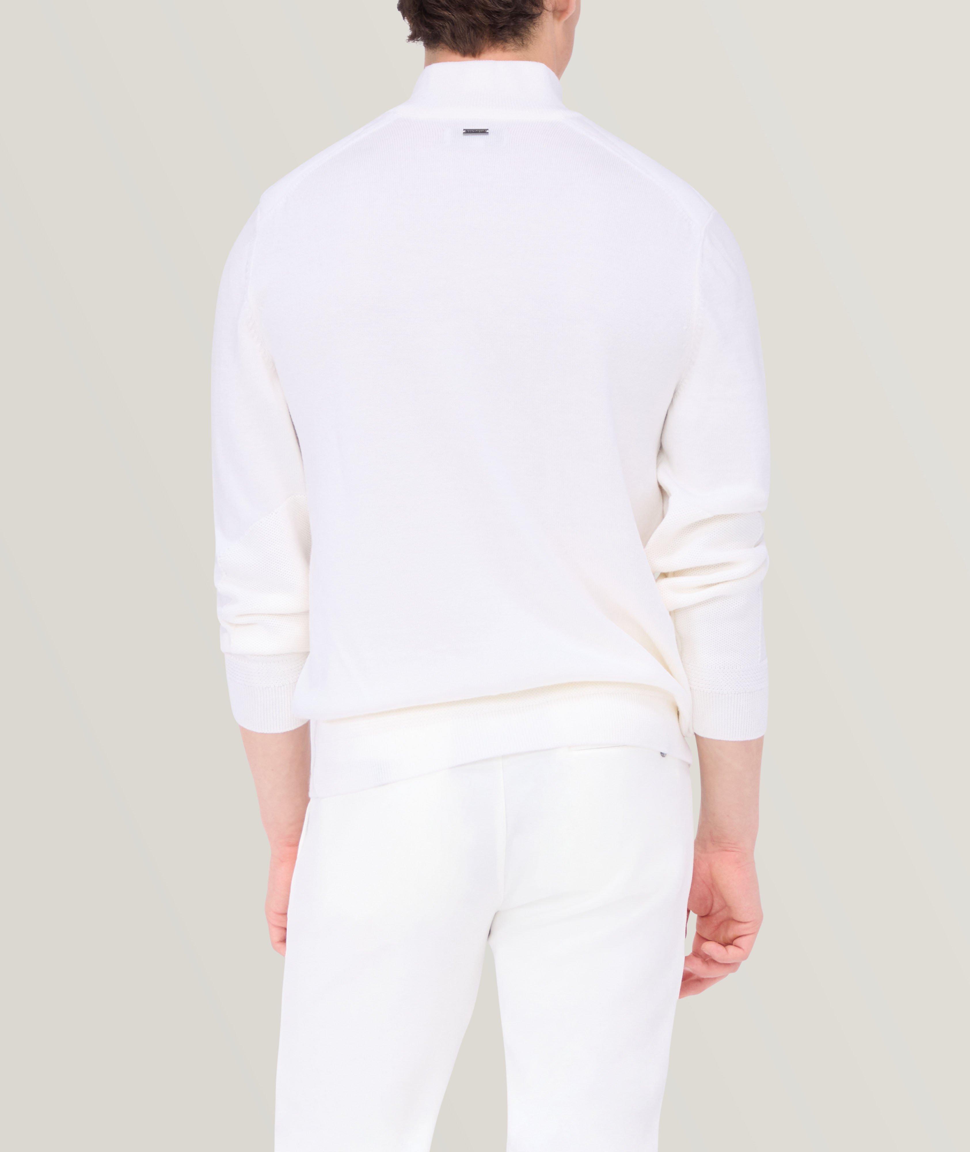 Merino Wool Quarter-Zip Sweater image 2