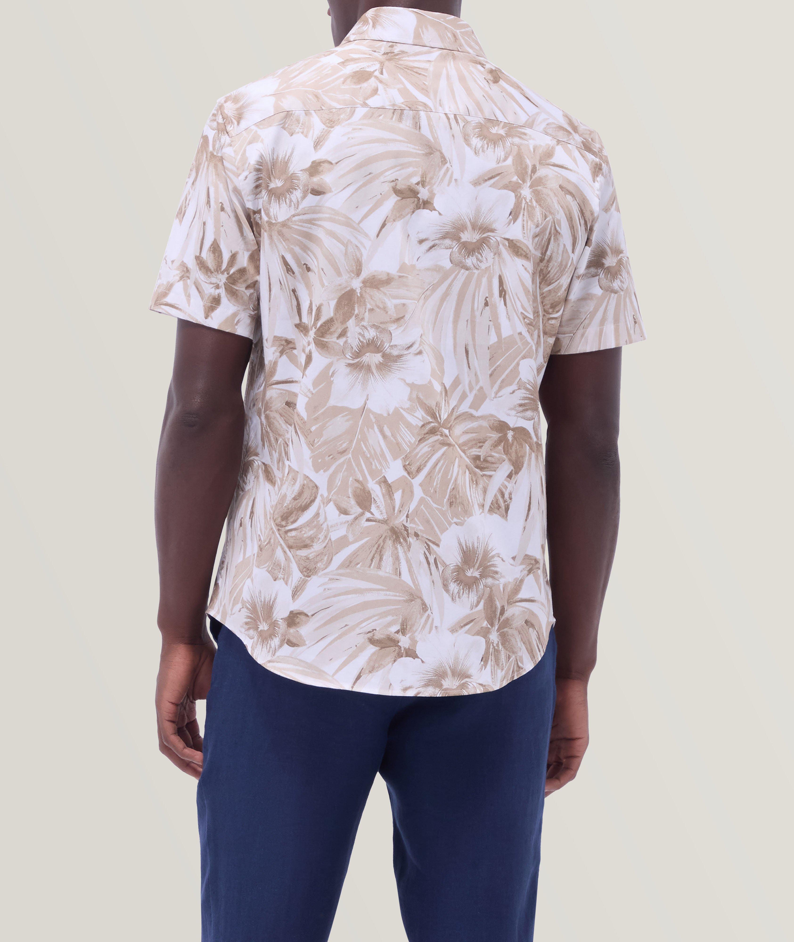 Floral Stretch-Cotton Shirt image 2