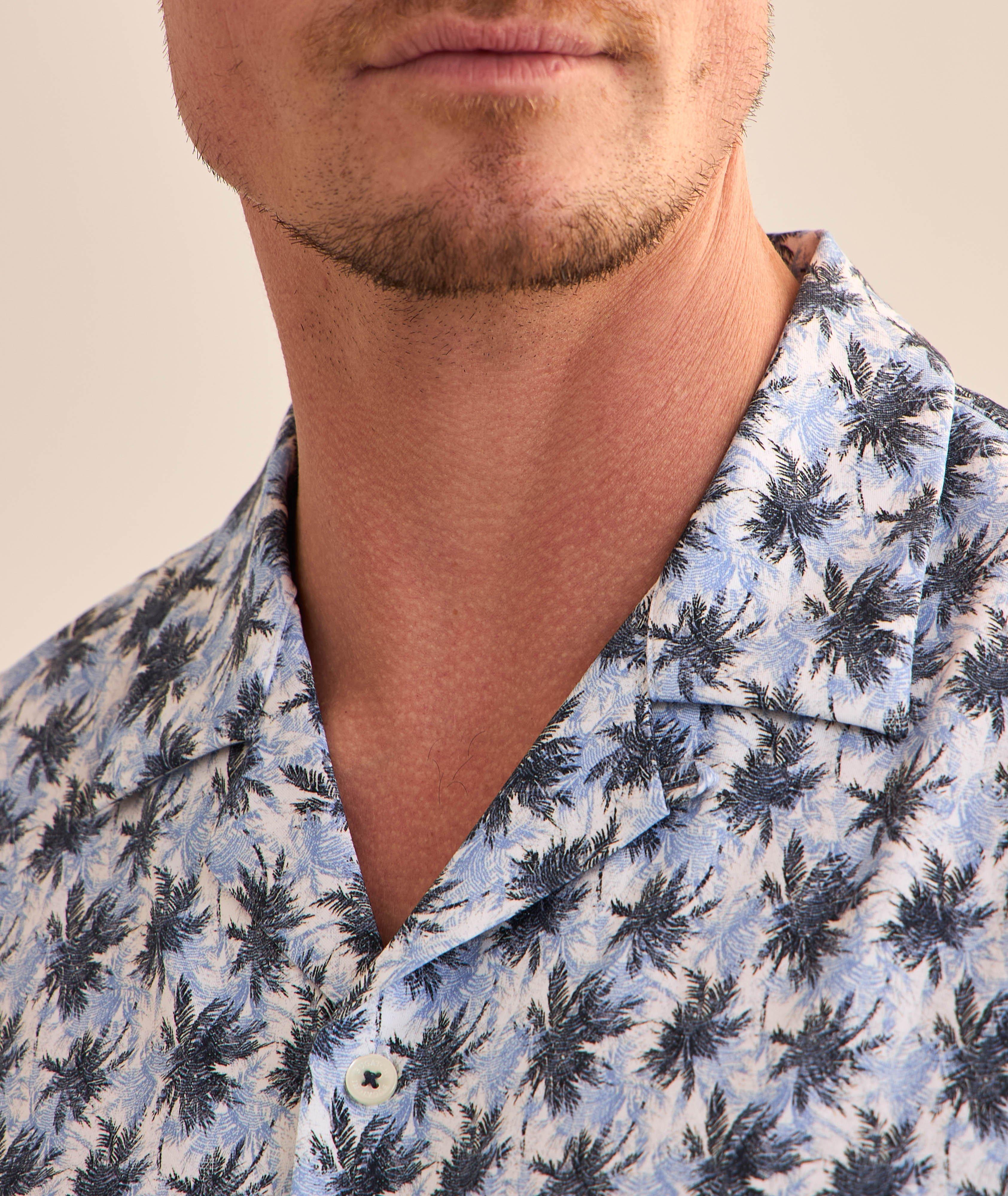 Chemise en tissu OoohCotton à motif de palmiers image 3