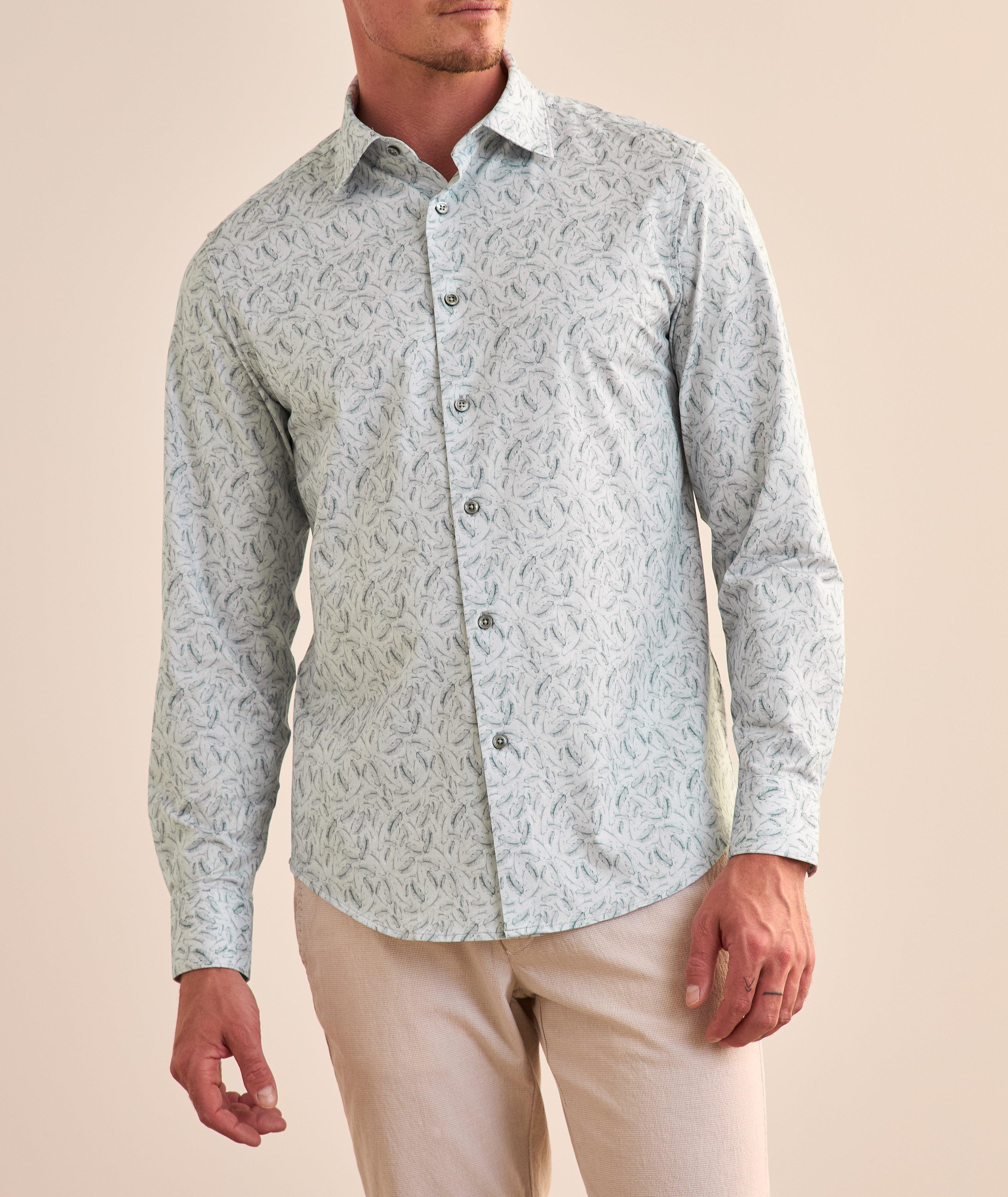 Leaf Print OoohCotton Shirt image 1