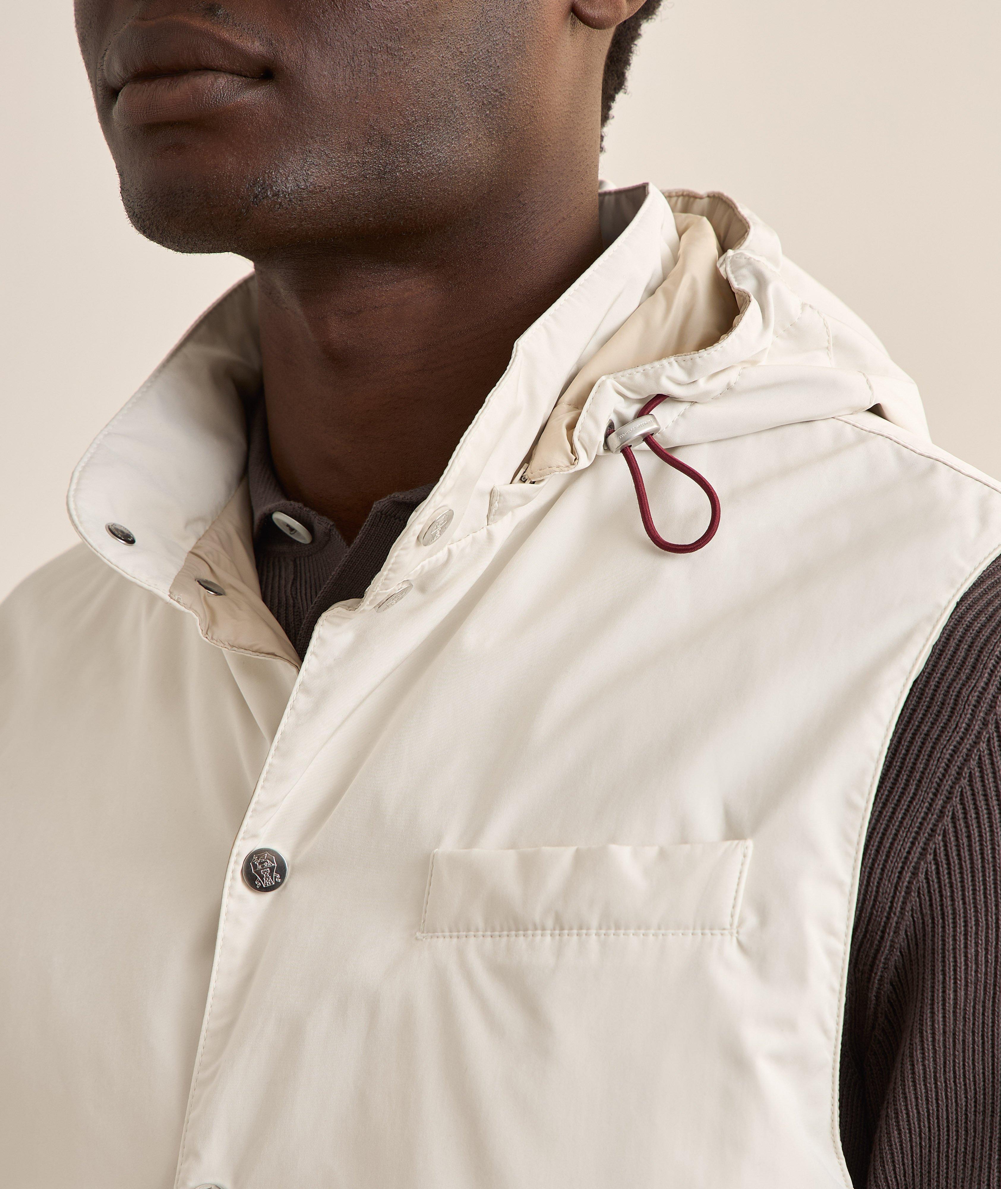 Padded Hooded Vest image 3