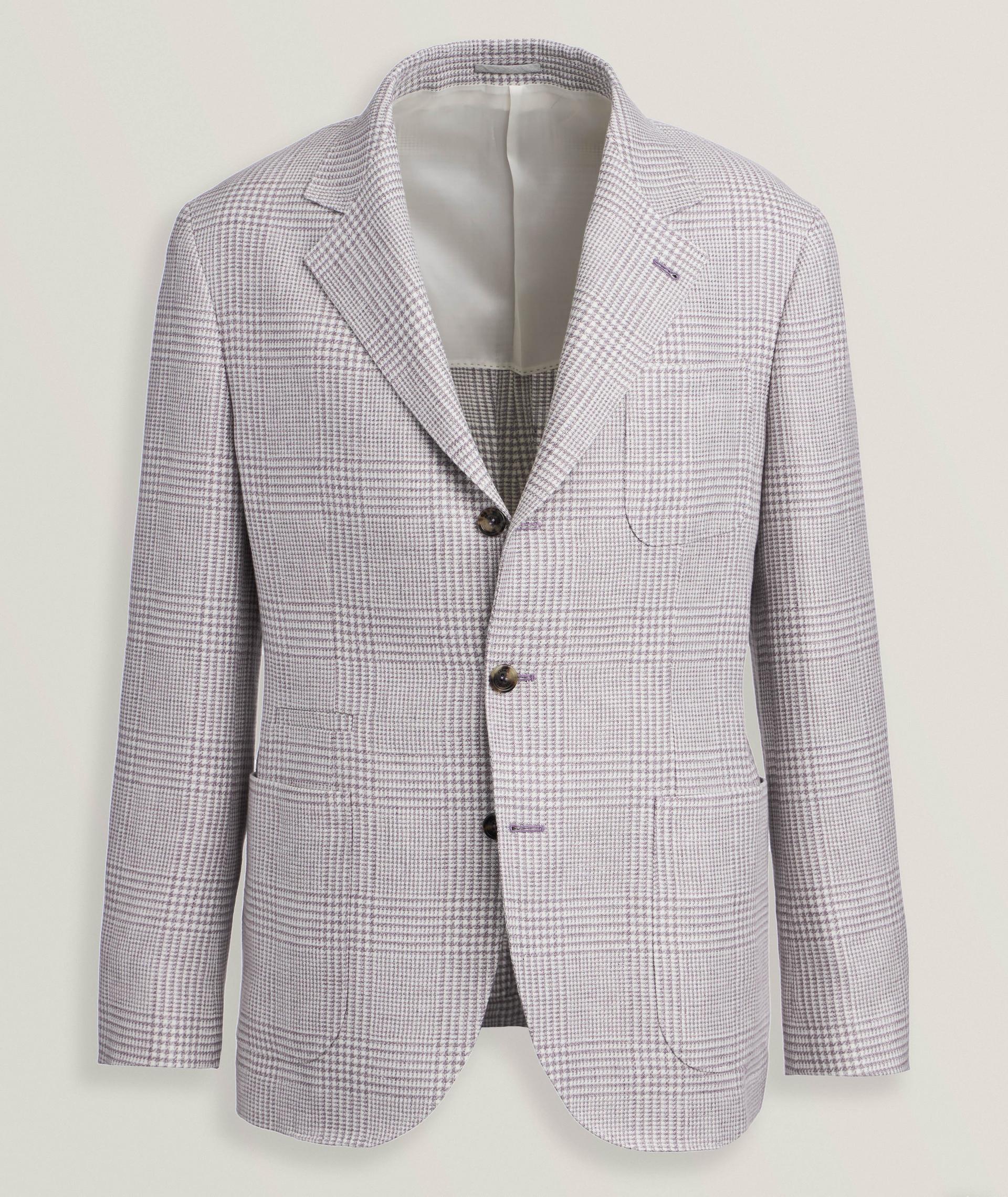 Plaid Linen Sport Jacket image 0