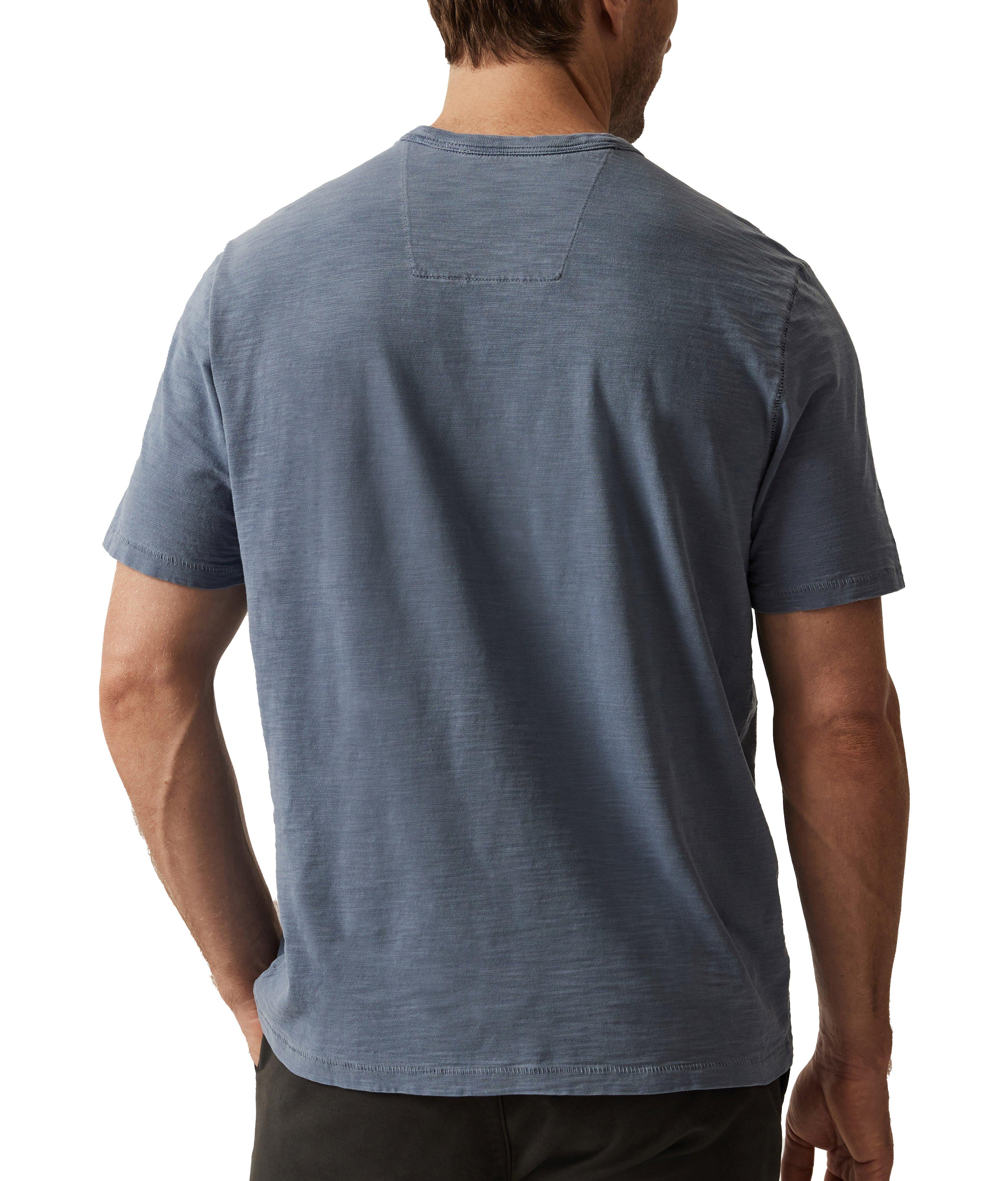 Slub Cotton Crewneck T-Shirt  image 1