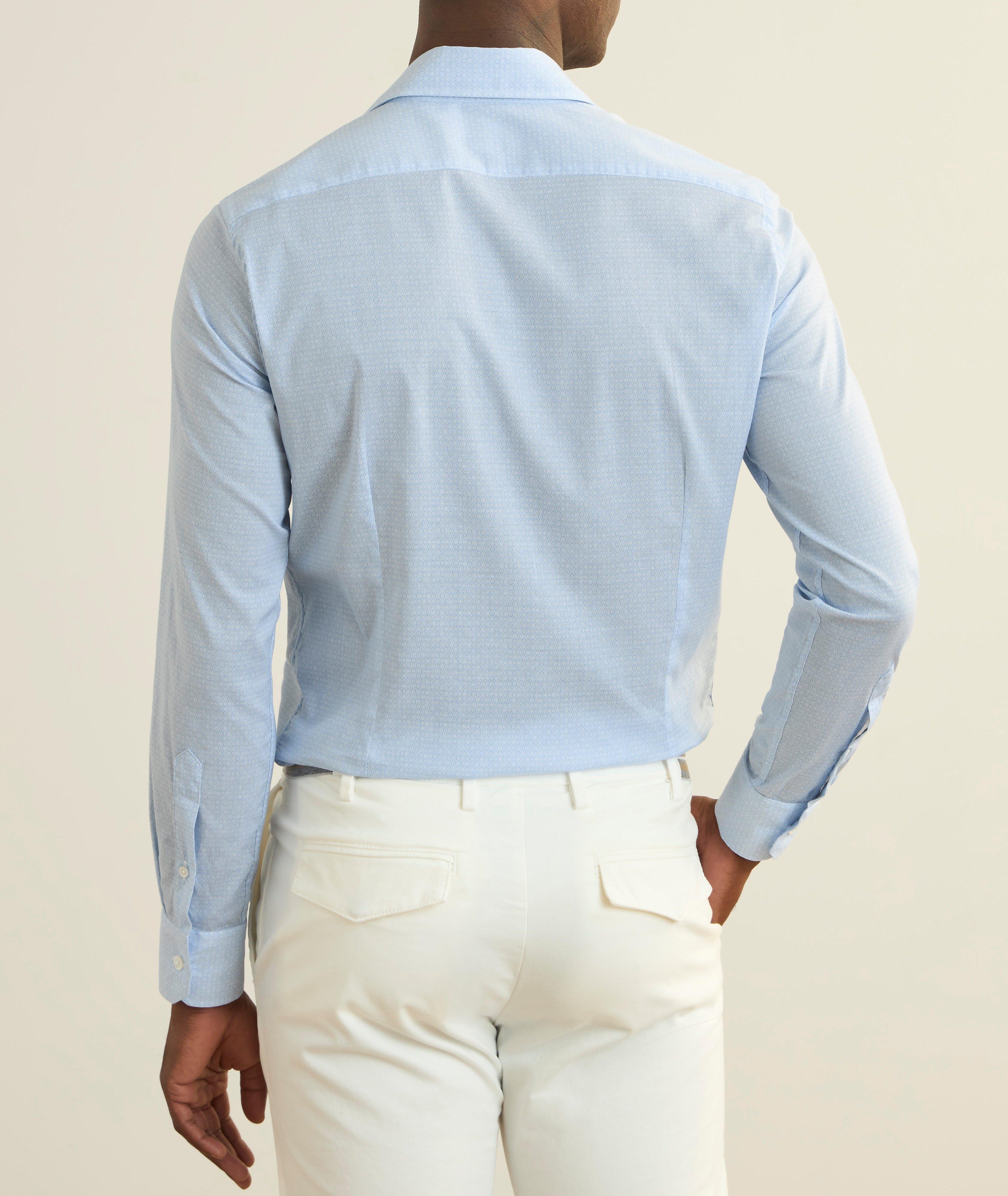 Chemise Sean en voile de coton à petit motif image 2