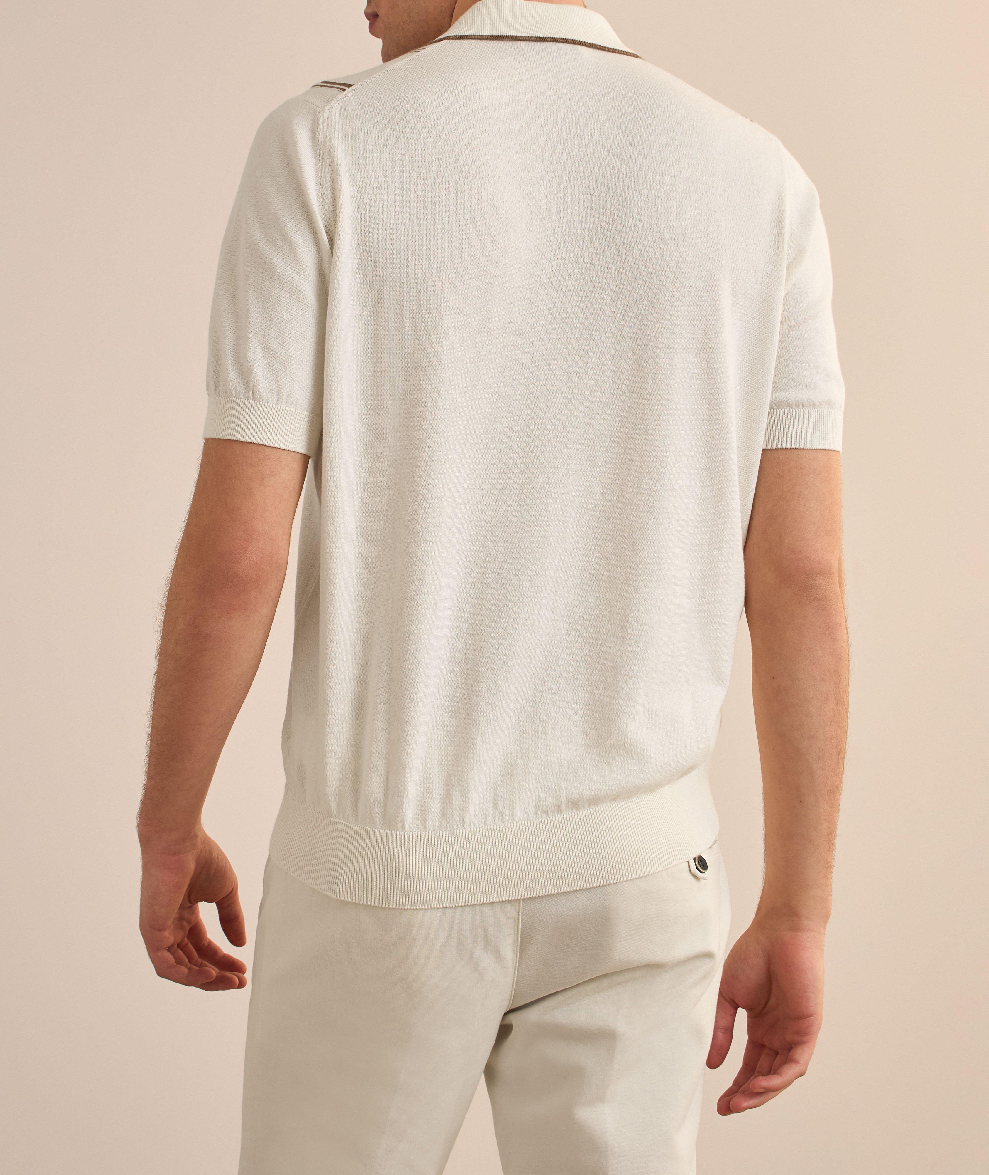 Striped Cotton Knit Shirt image 2