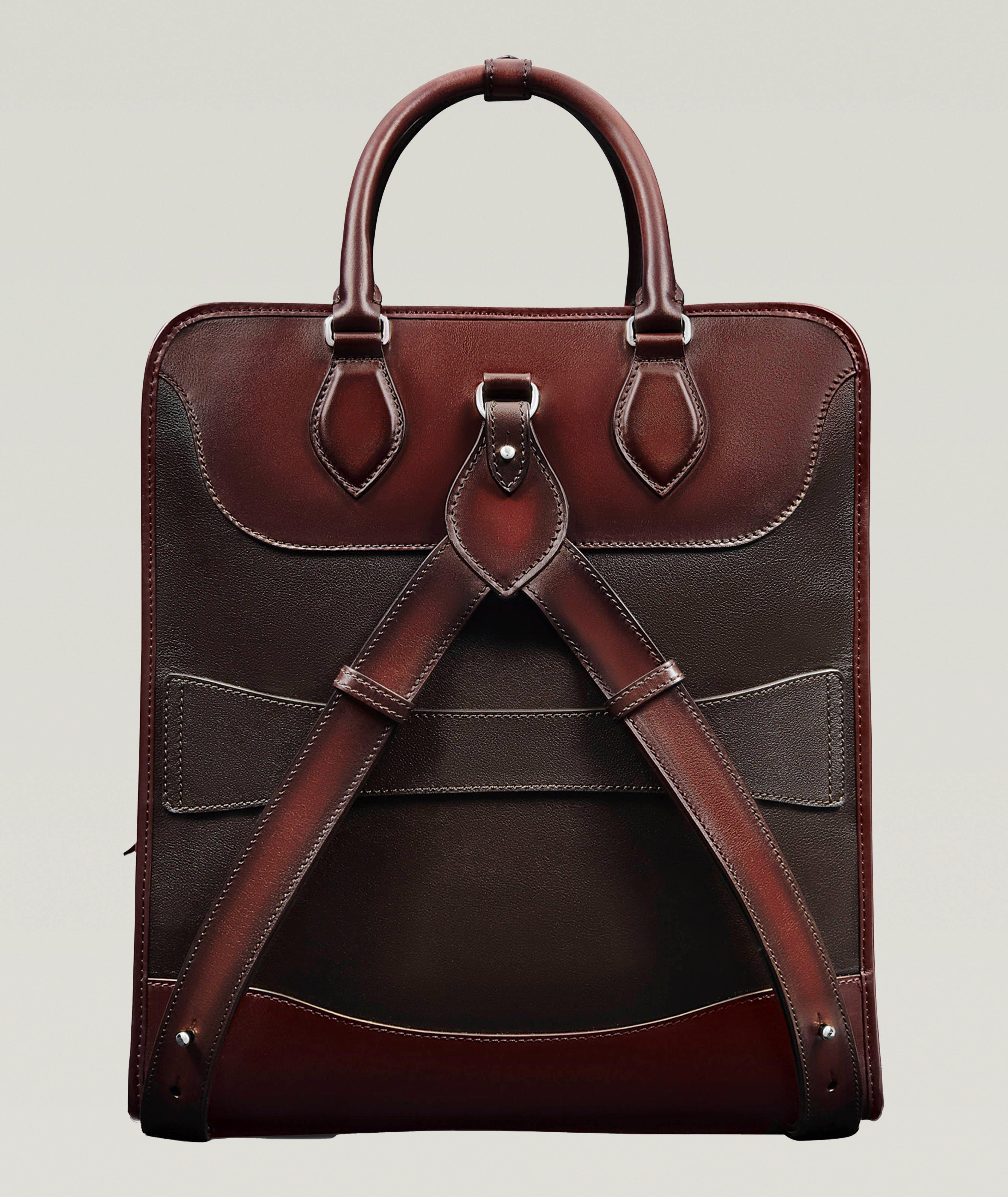 Premier Jour Scritto Leather Backpack image 1