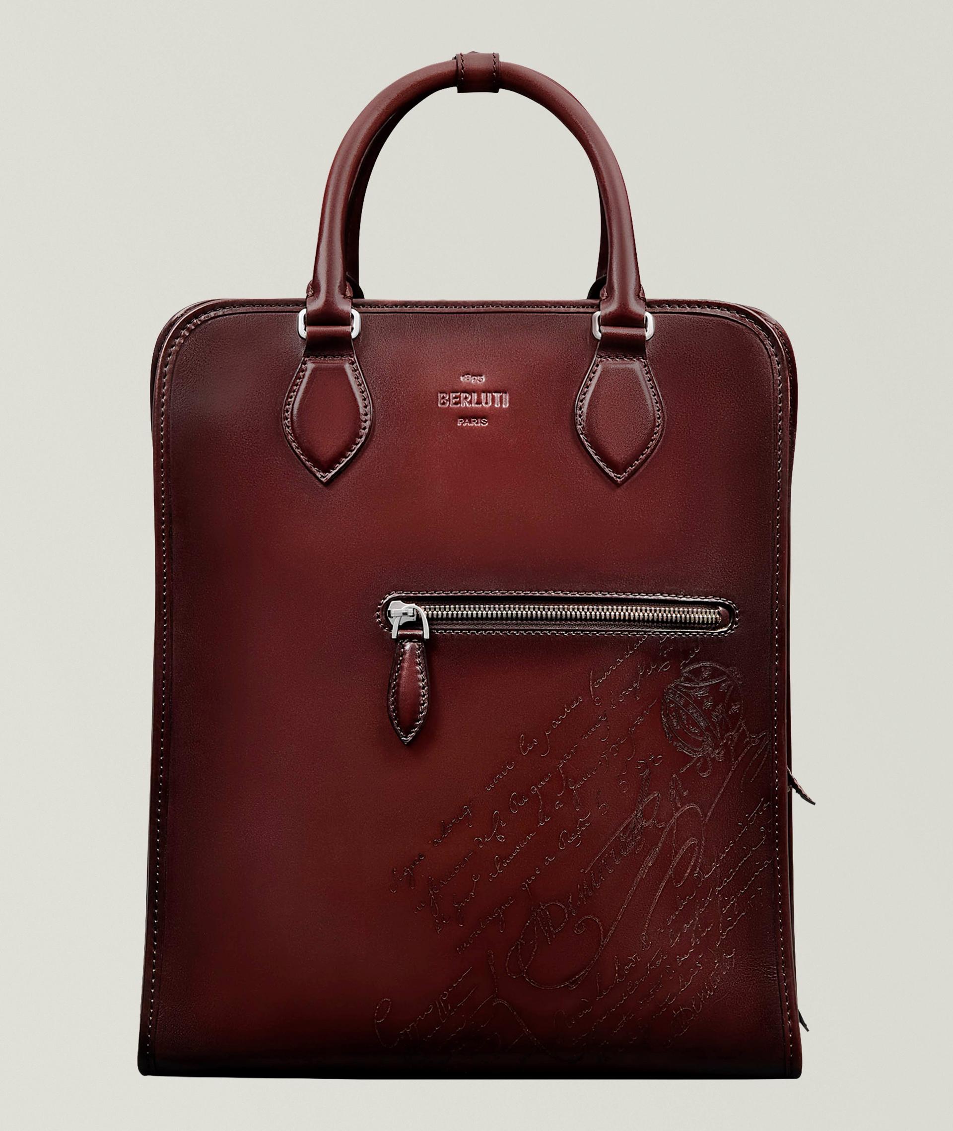 Premier Jour Scritto Leather Backpack image 0