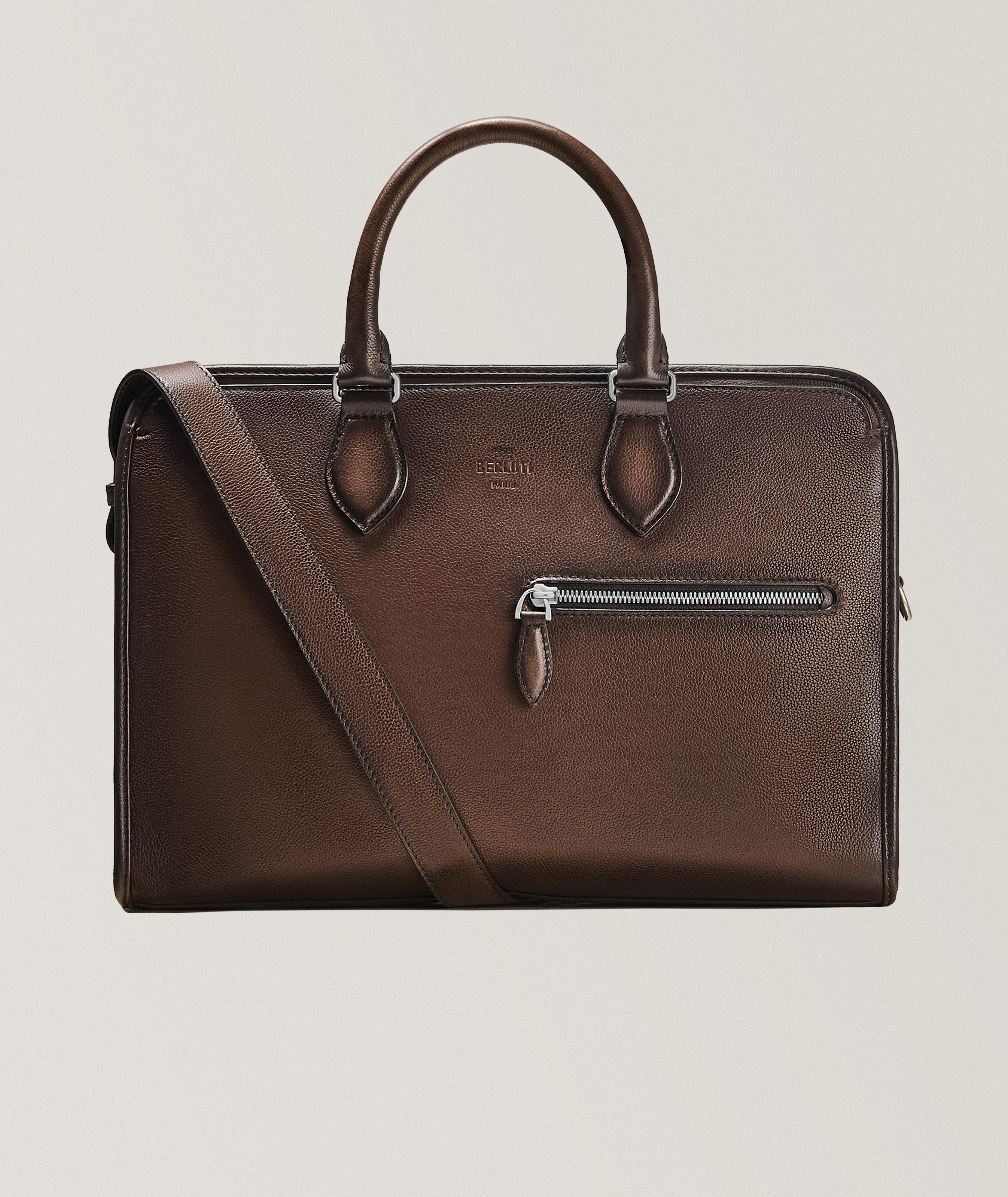 Un Jour Mini Leather Briefcase image 6