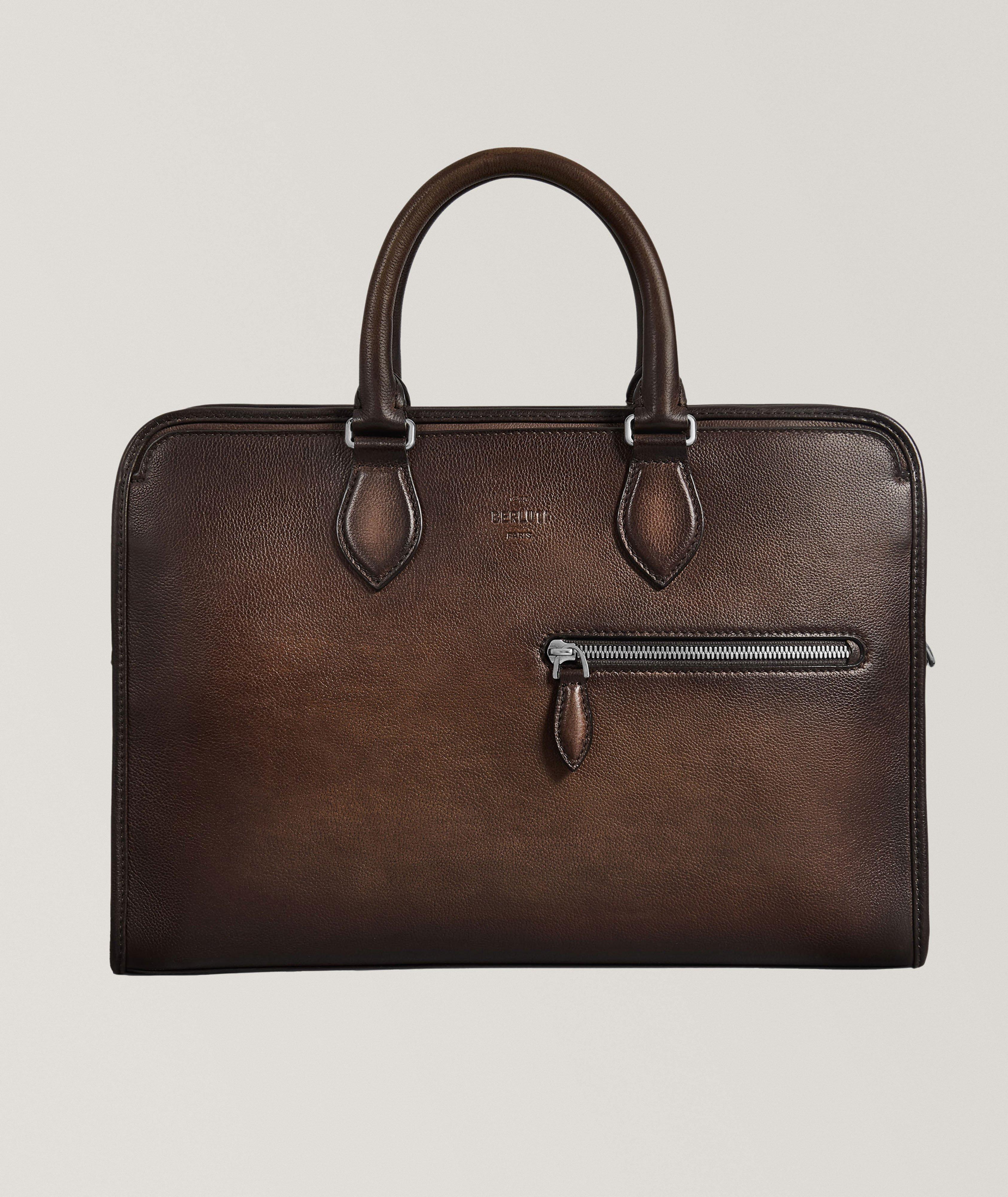 Un Jour Mini Leather Briefcase image 0