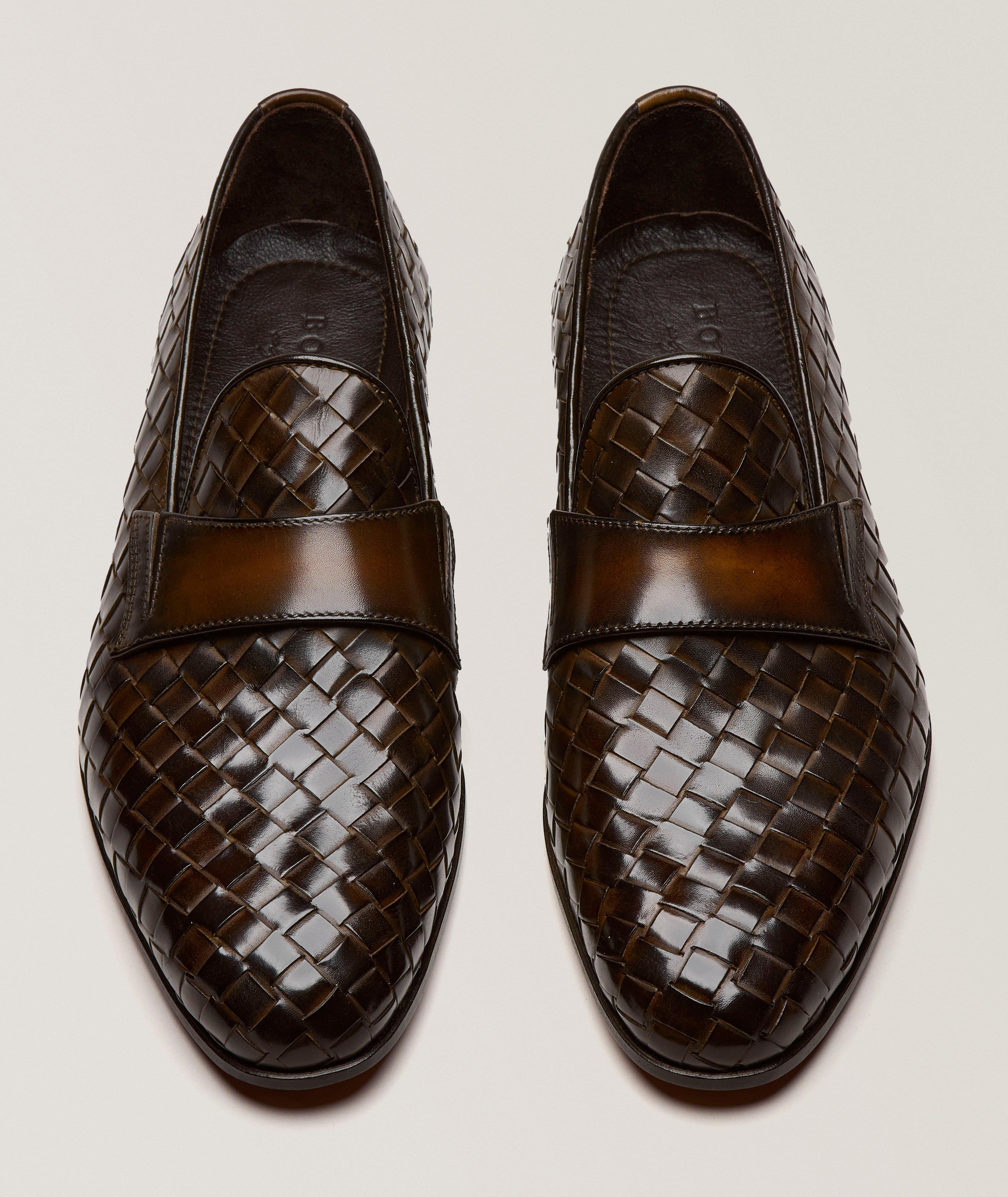 Attraente Woven Leather Loafers image 1