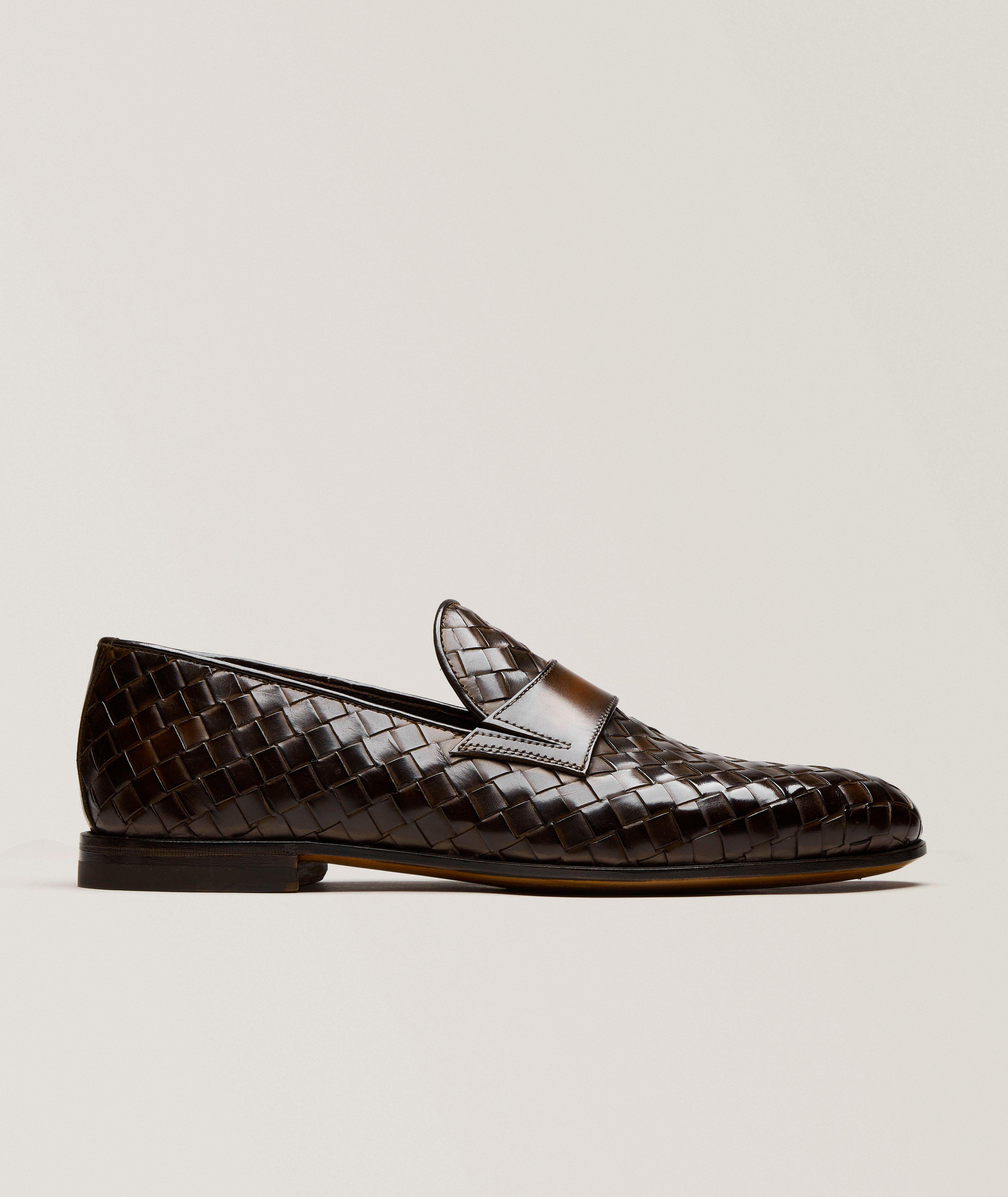 Attraente Woven Leather Loafers image 0