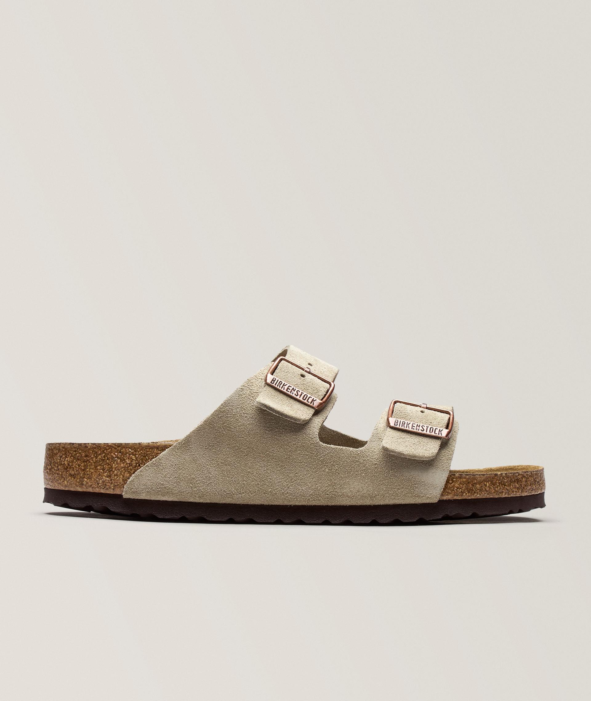 Arizona Soft Footbed Suede Leather Sandals image 0