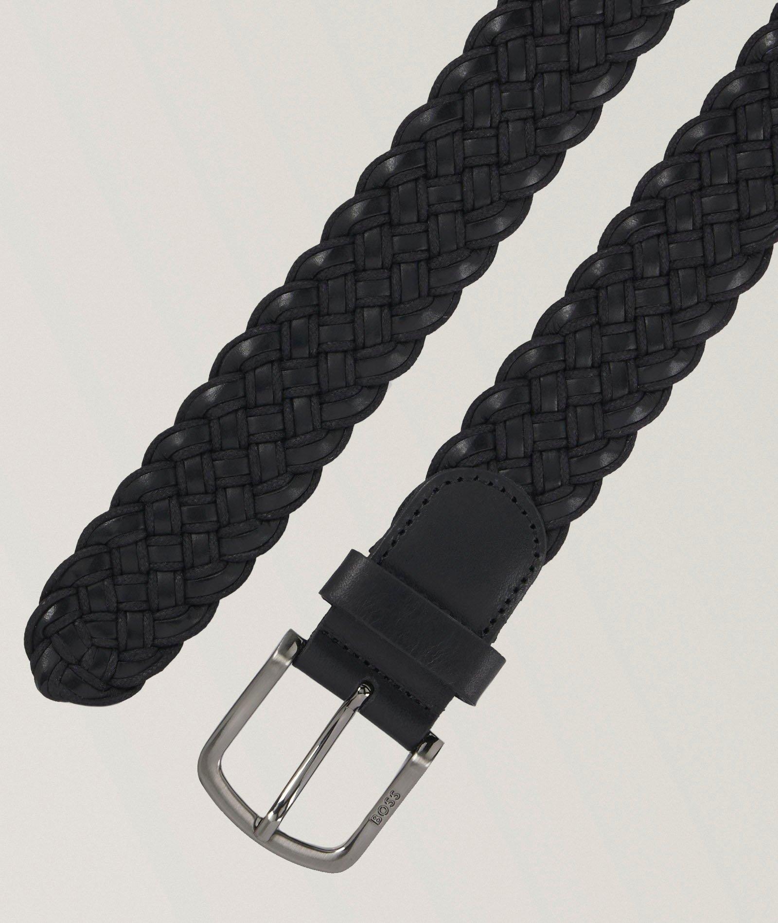 Woven-Leather Belt  image 1