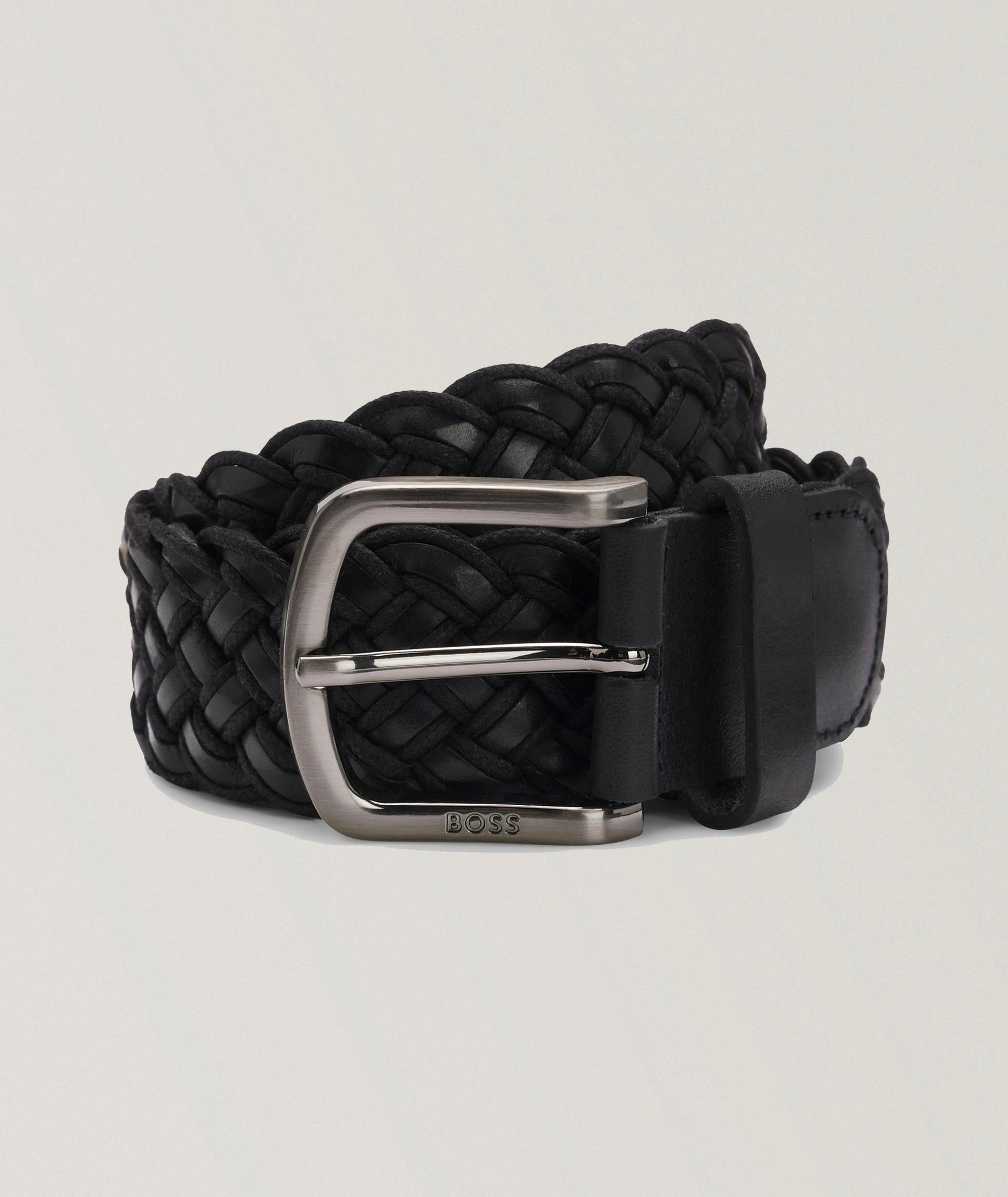 Woven-Leather Belt  image 0