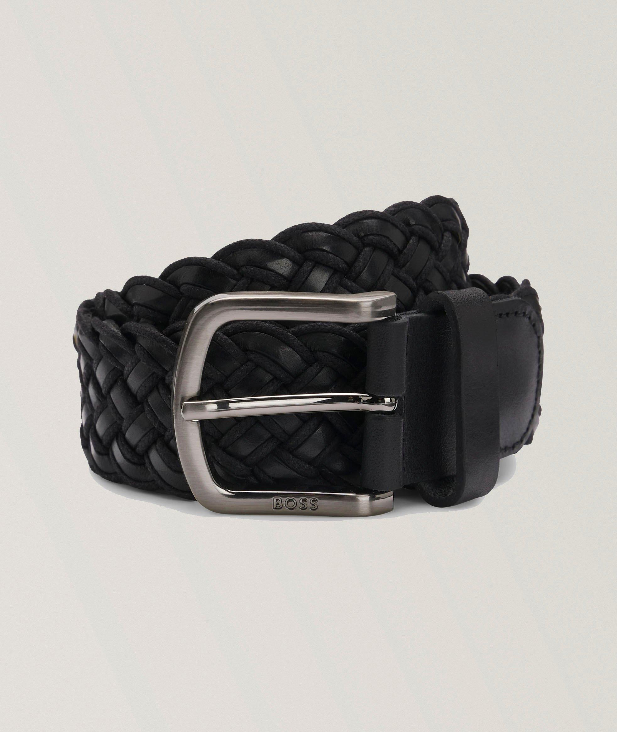 Woven-Leather Belt  image 0