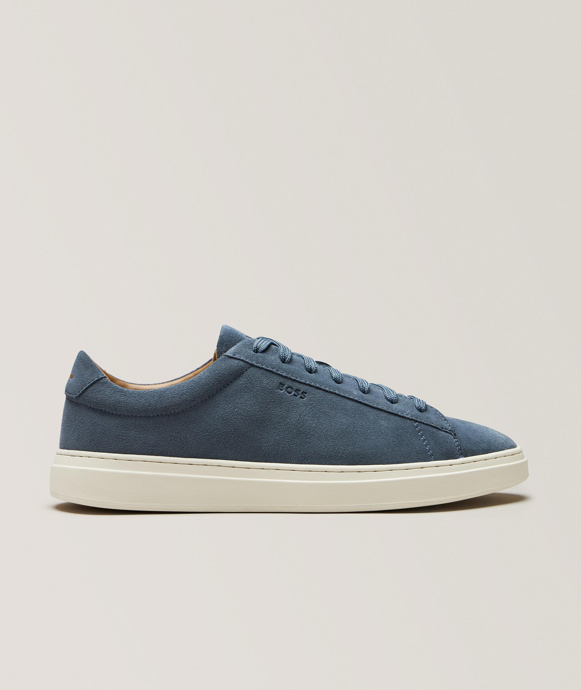 Kieran Suede Tennis Sneakers image 0