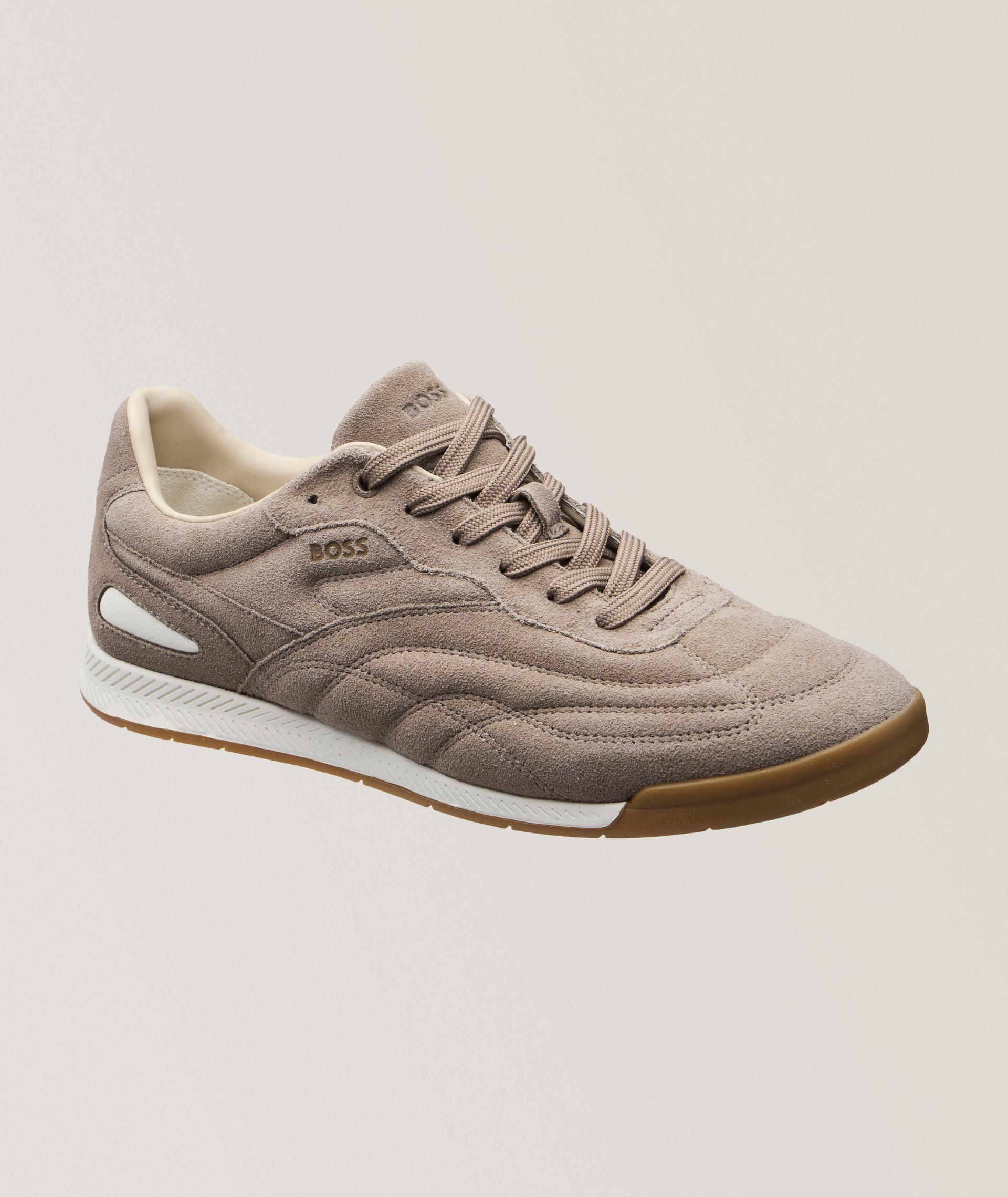 Titanium Suede Sneakers  image 0