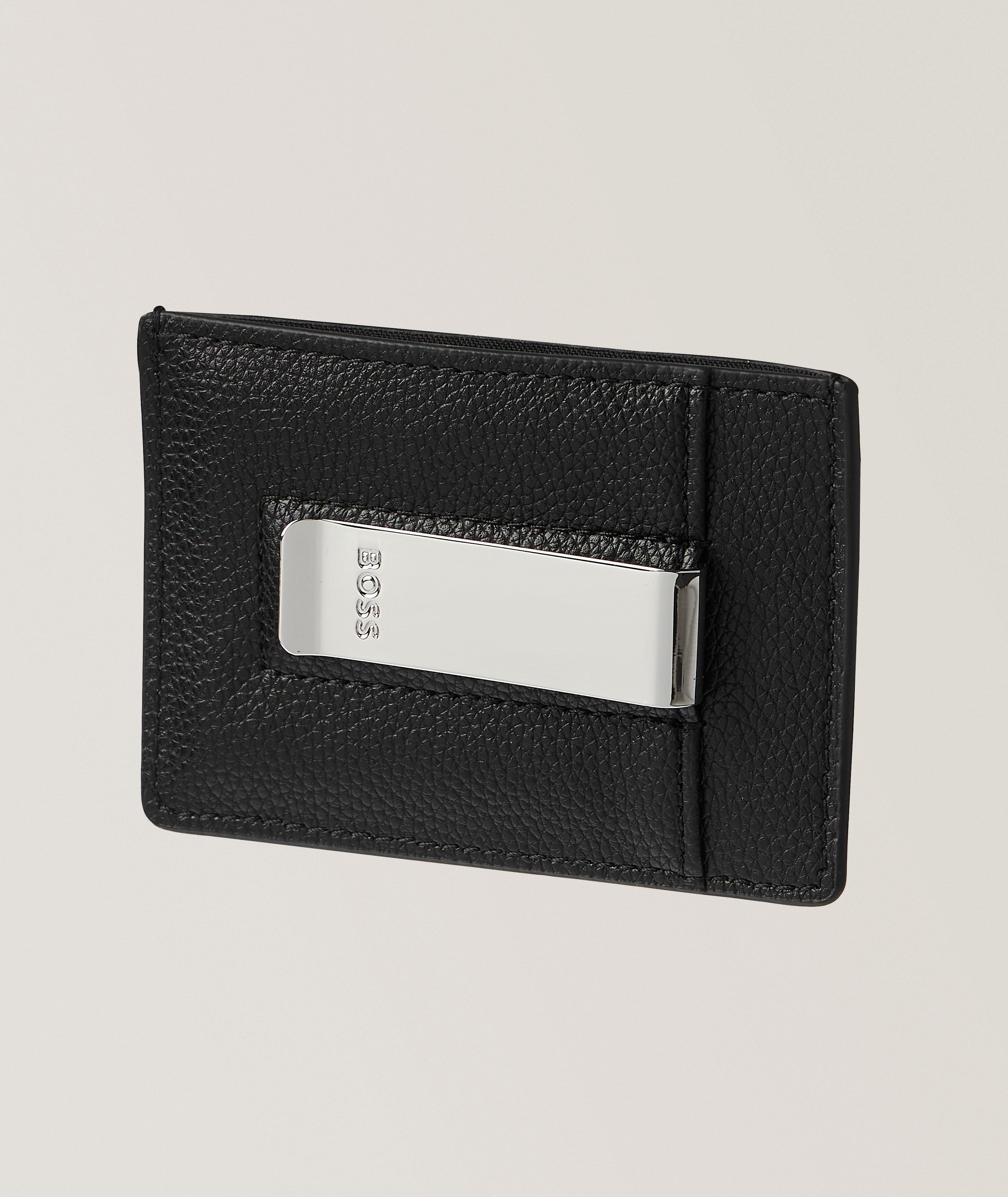 Porte-carte Ray en faux cuir avec pince à billets image 1