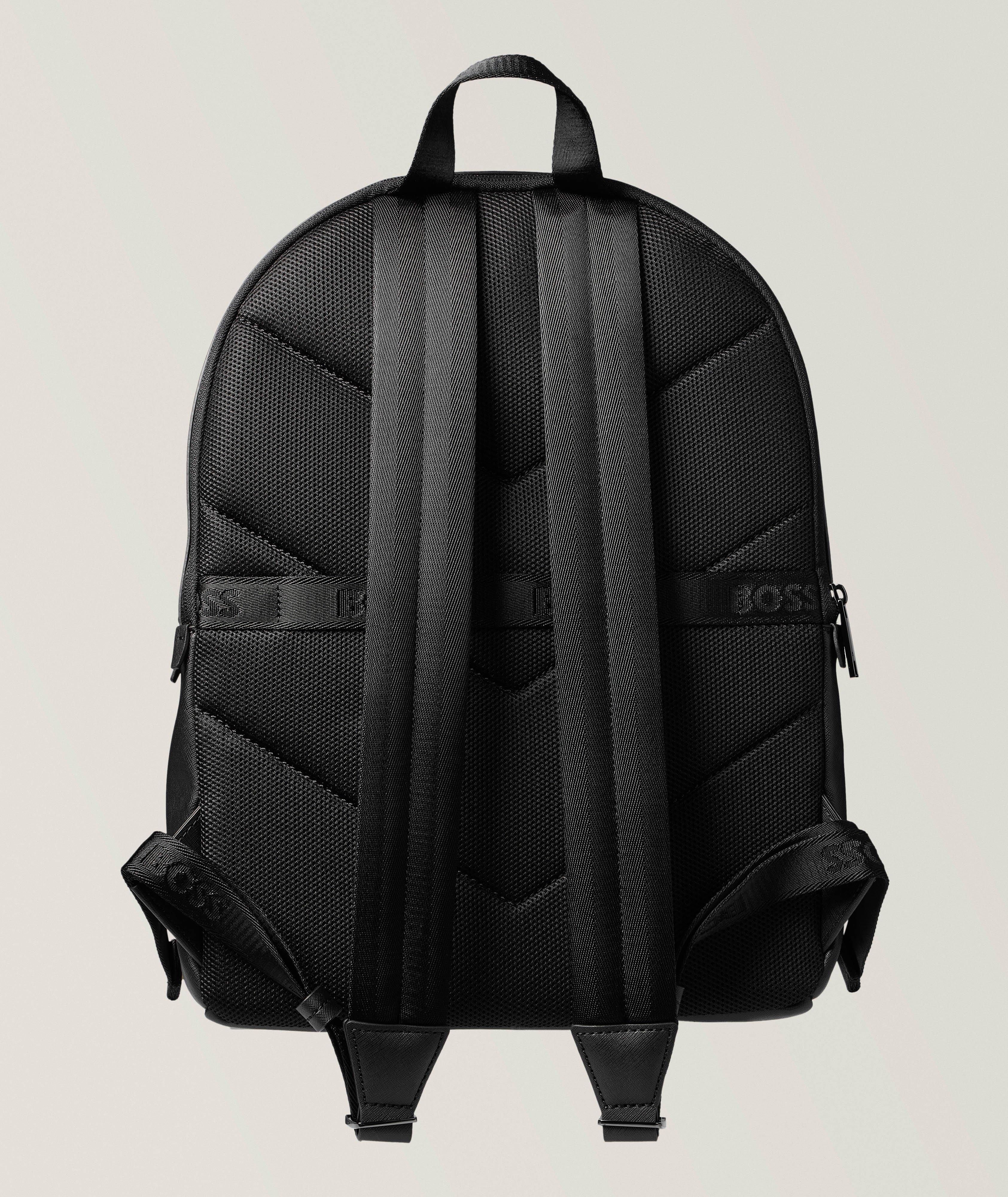 Zair Saffiano Monogram Backpack image 1