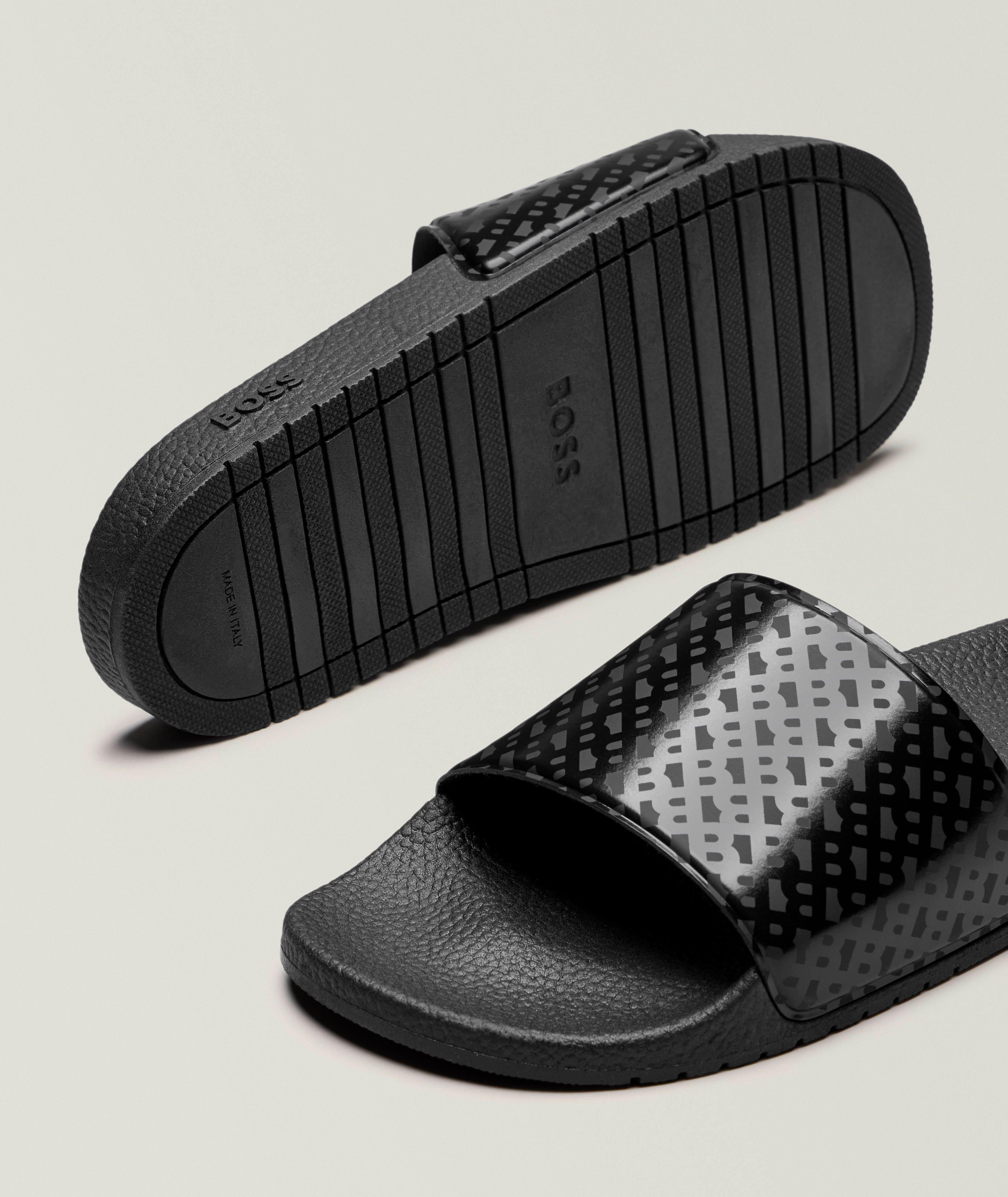 Aryeh Monogram Slide Sandals image 3