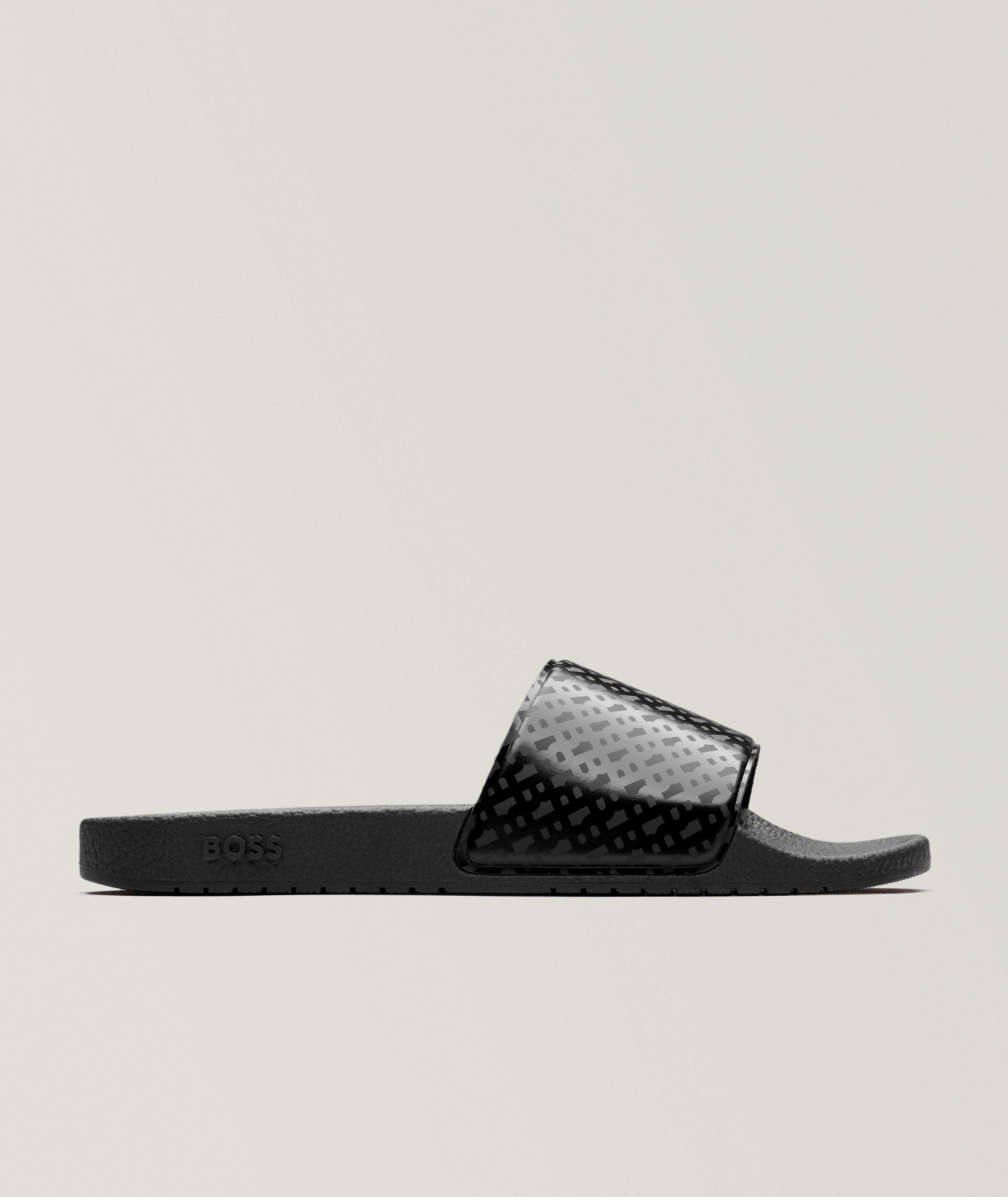 Aryeh Monogram Slide Sandals image 0