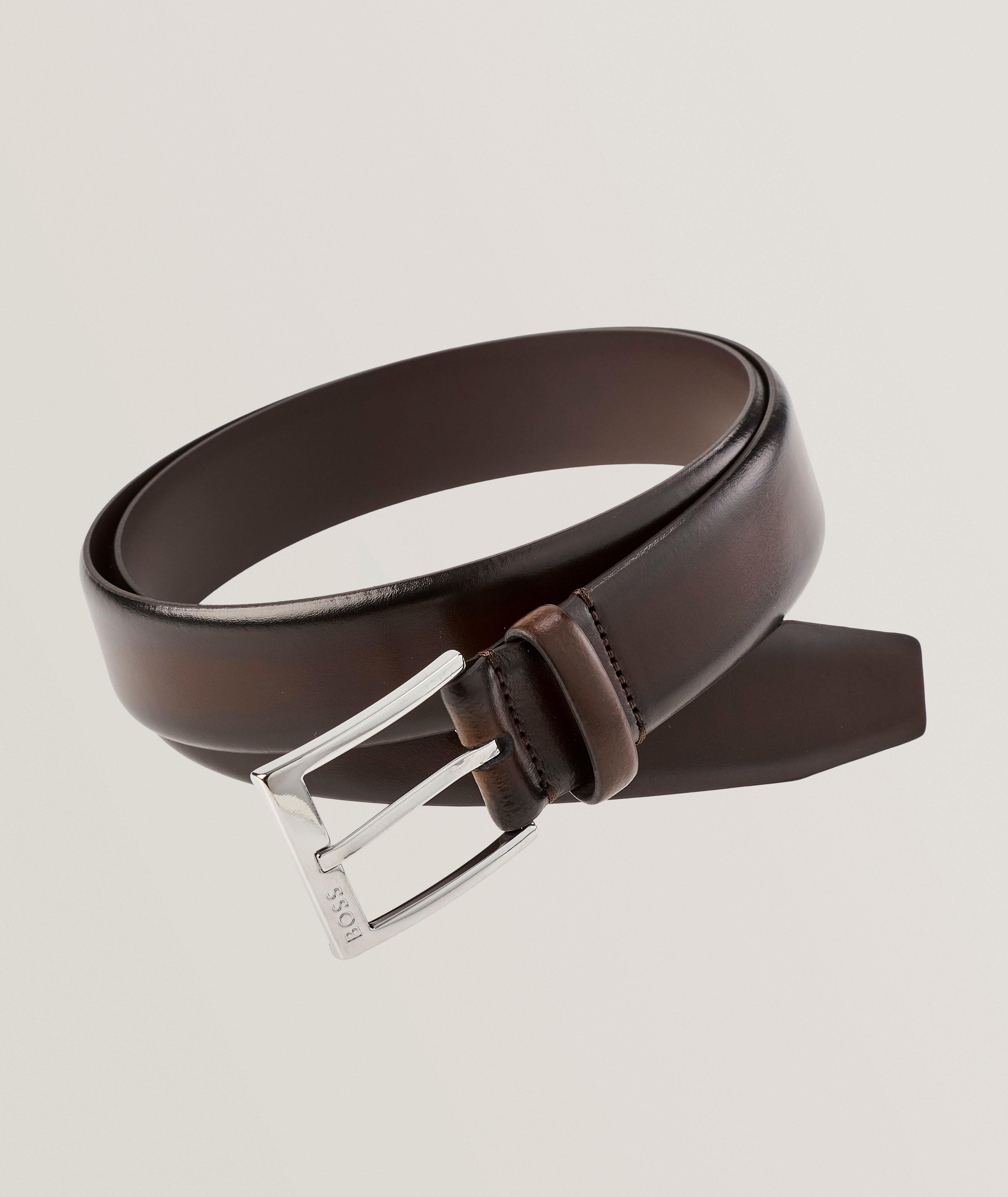 Elloy Polished Leather Belt  image 0