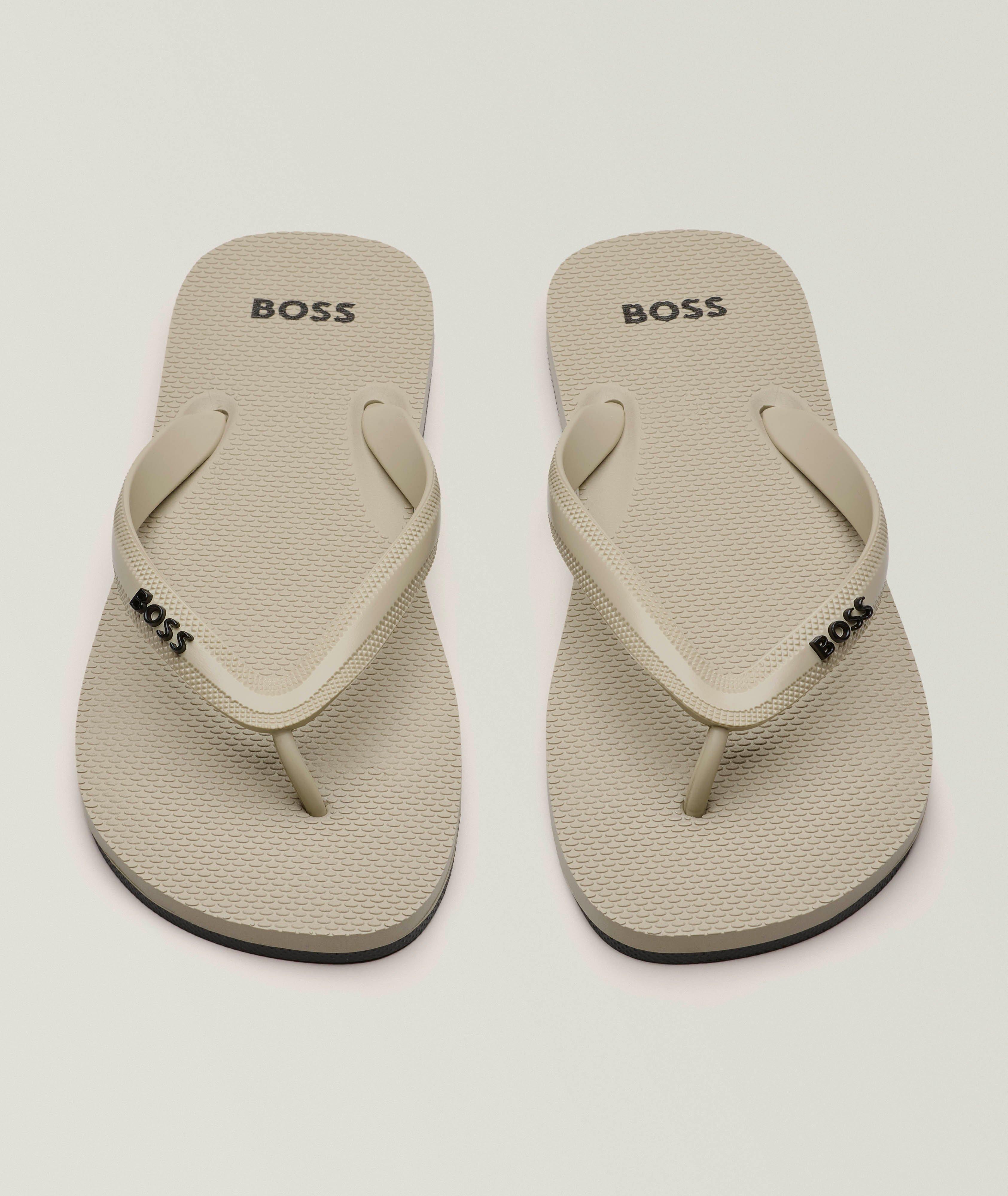 Branded Strap Flip Flop Sandals  image 1