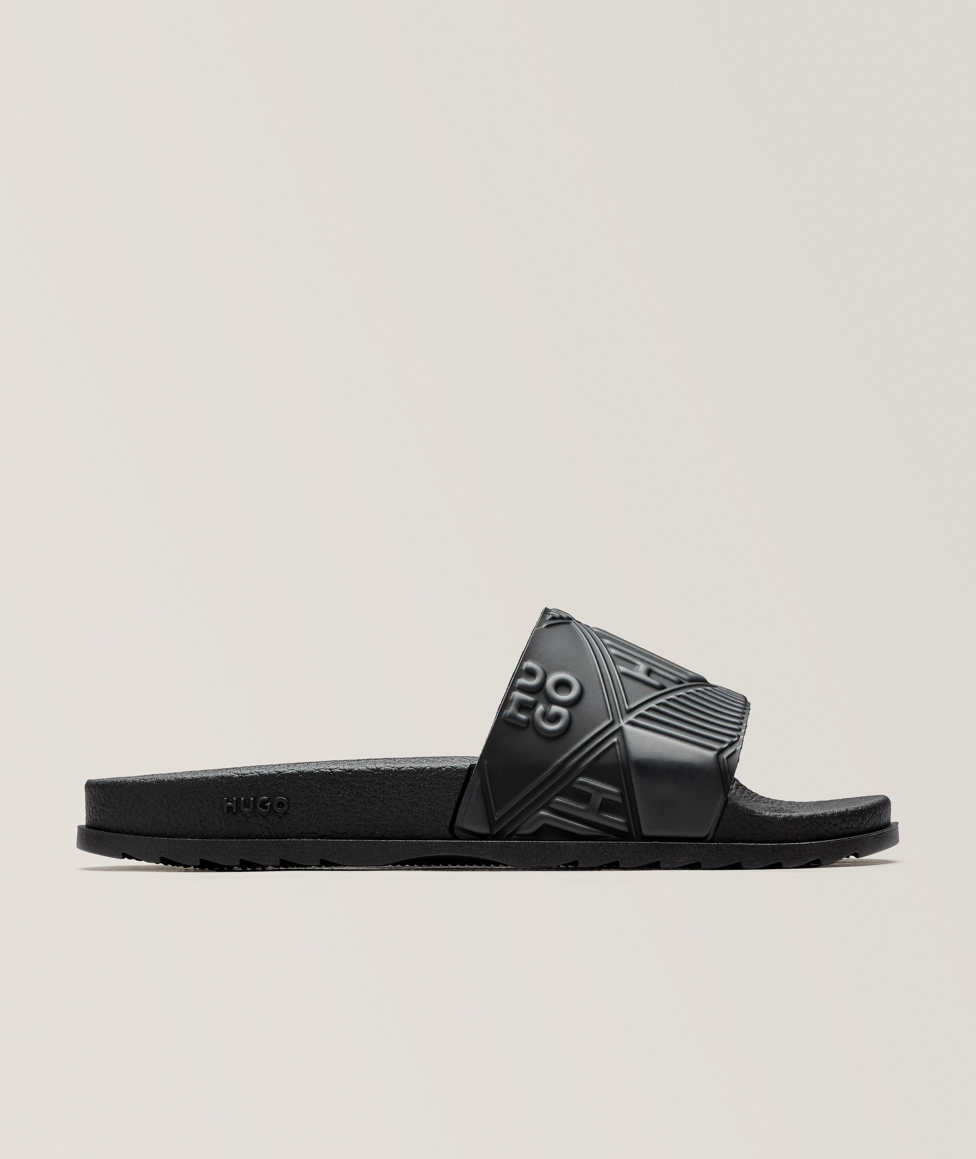 Mixed Logos Slide Sandals image 0
