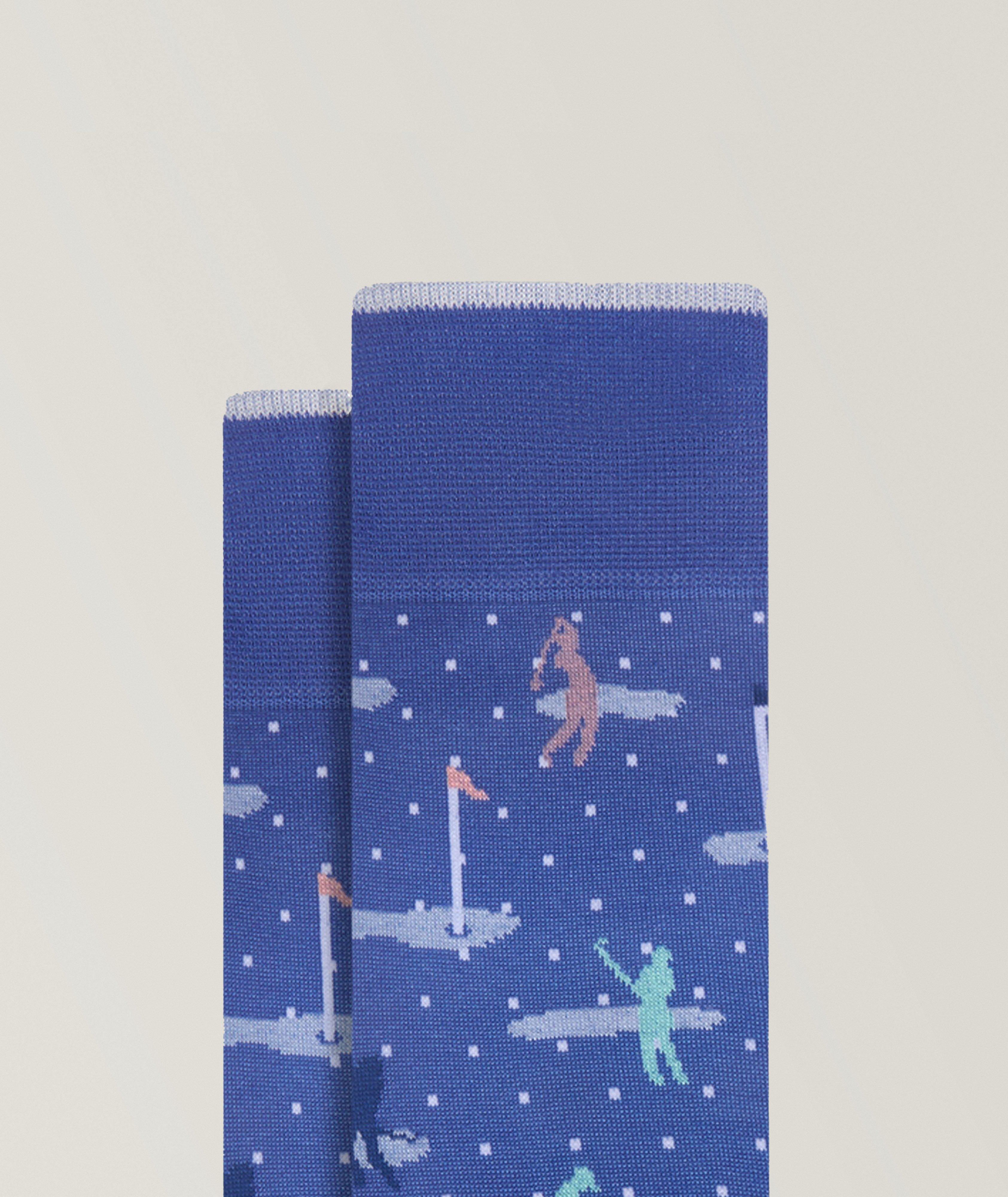 Golf Stretch-Cotton Socks image 1