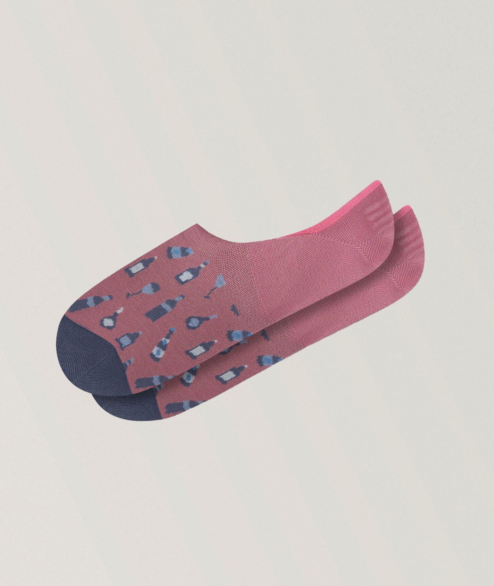 Chaussettes courtes à motif de cocktails image 0