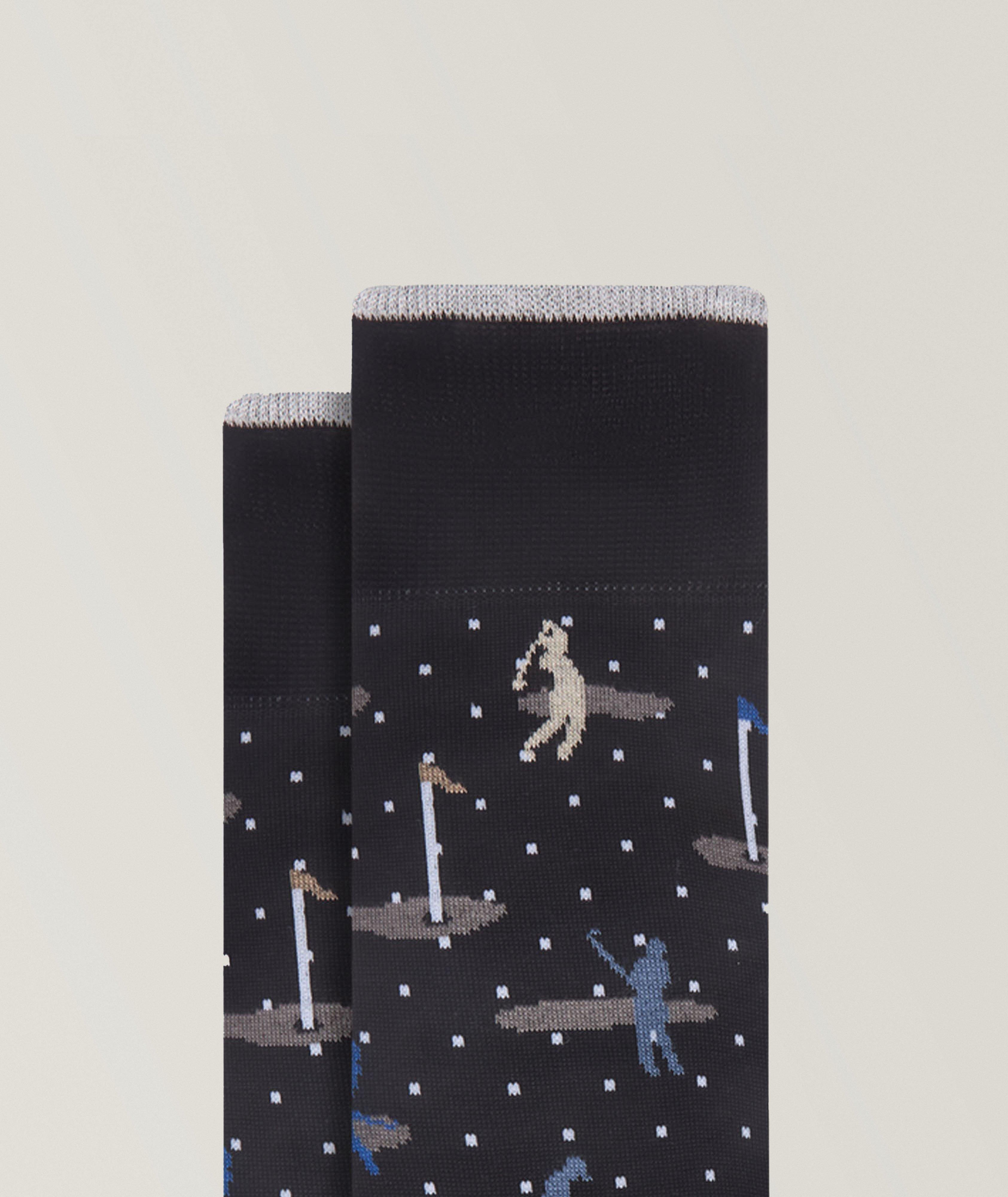 Golf Stretch-Cotton Socks image 1