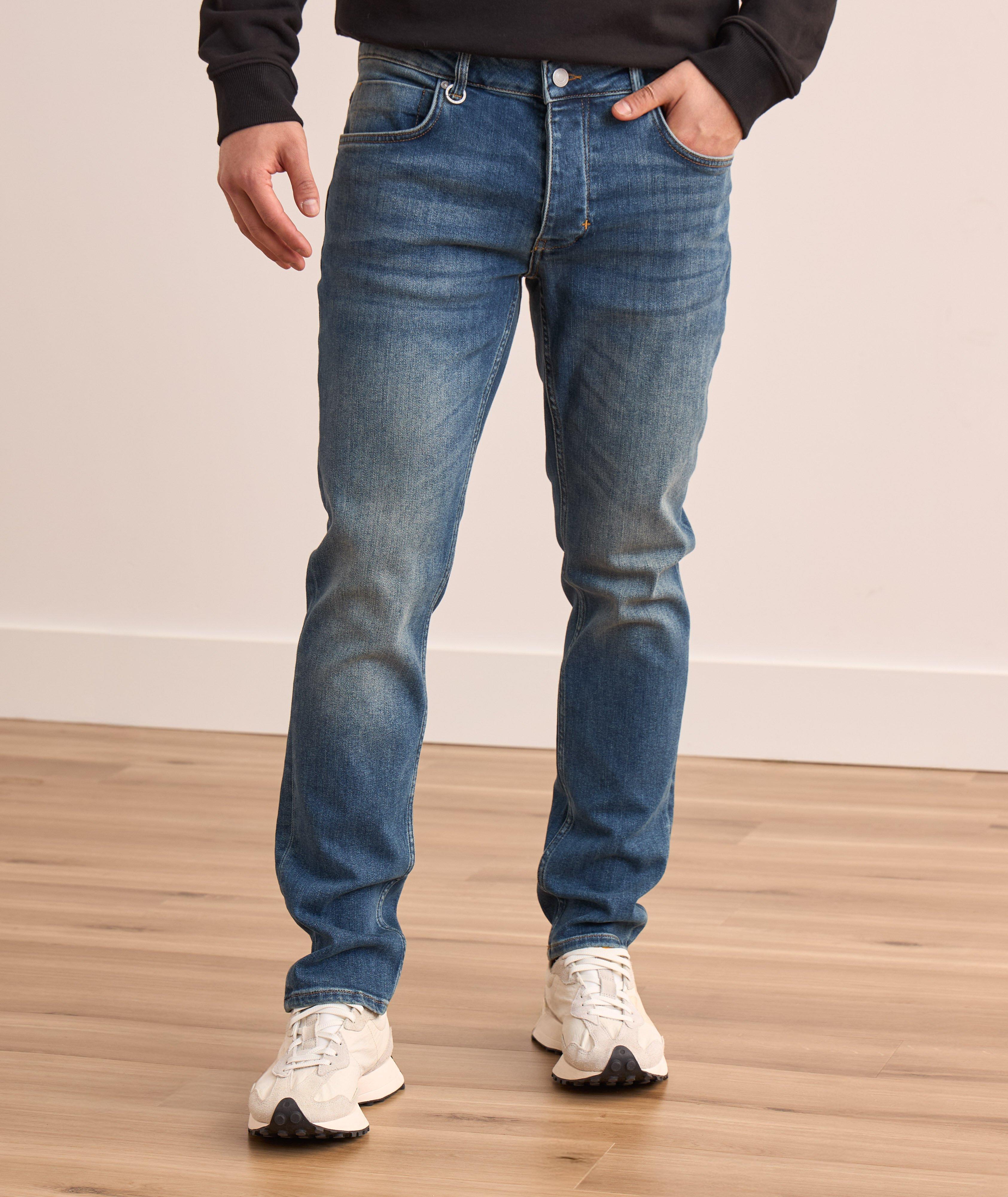 Lou Slim-Fit Stretch-Cotton Jeans image 2