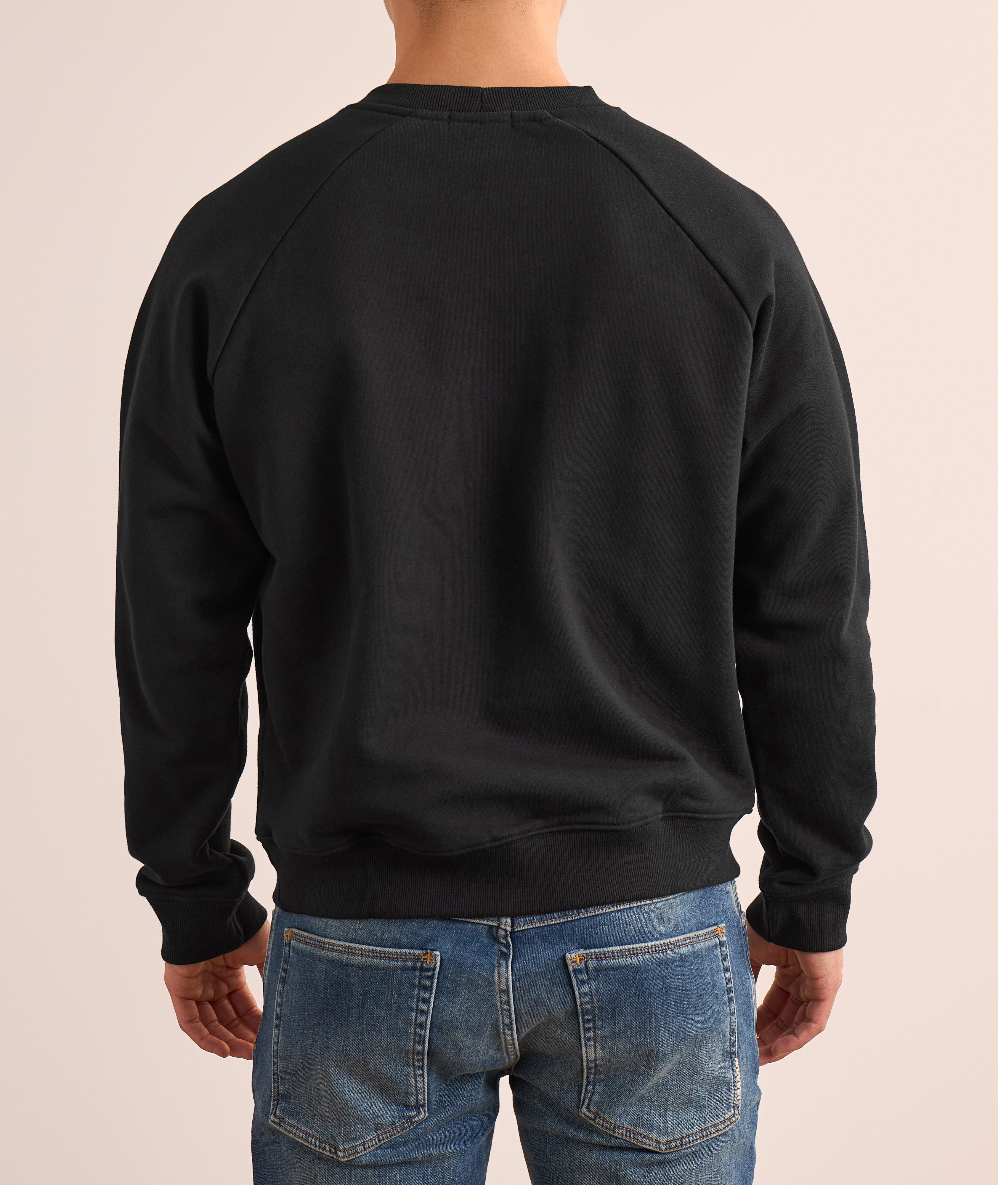 Logo Raglan Cotton Sweatshirt image 2