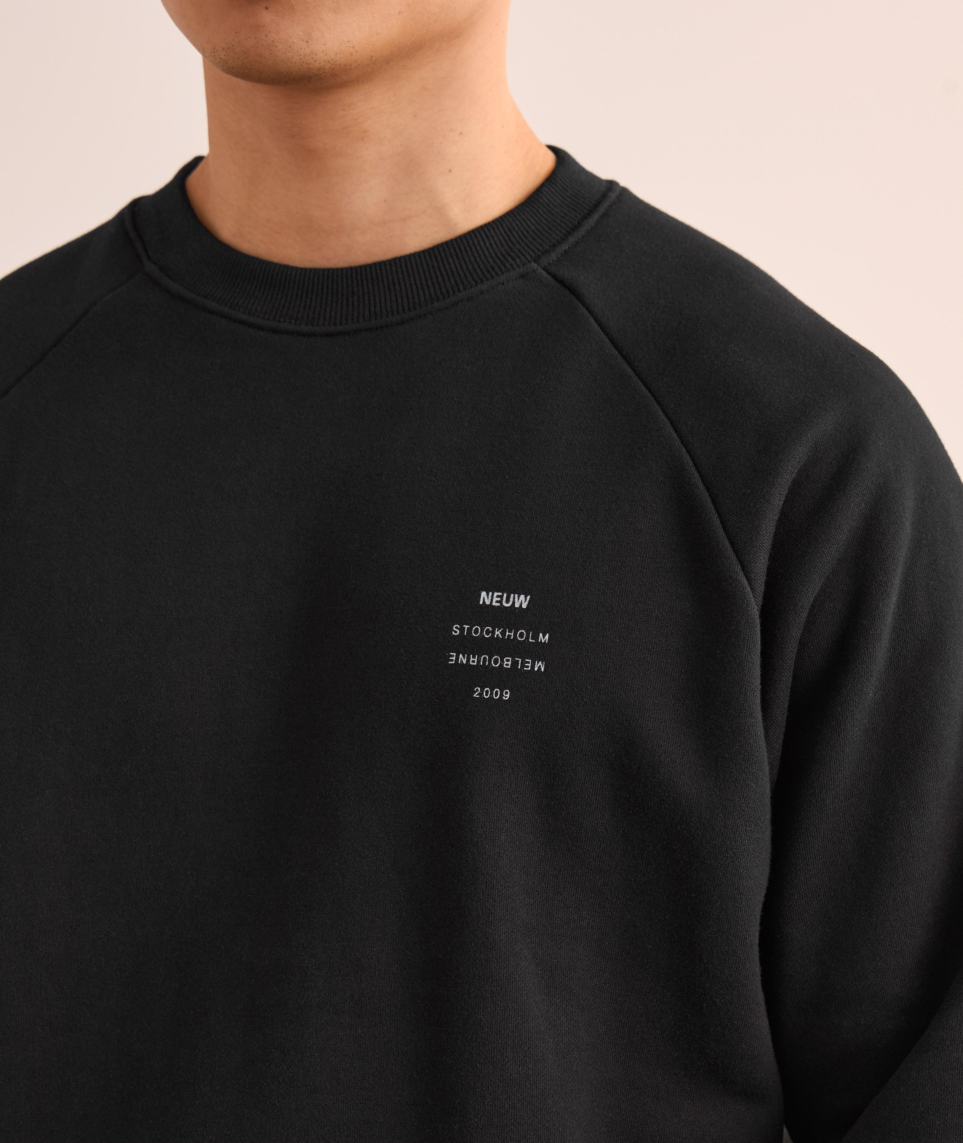 Logo Raglan Cotton Sweatshirt image 3
