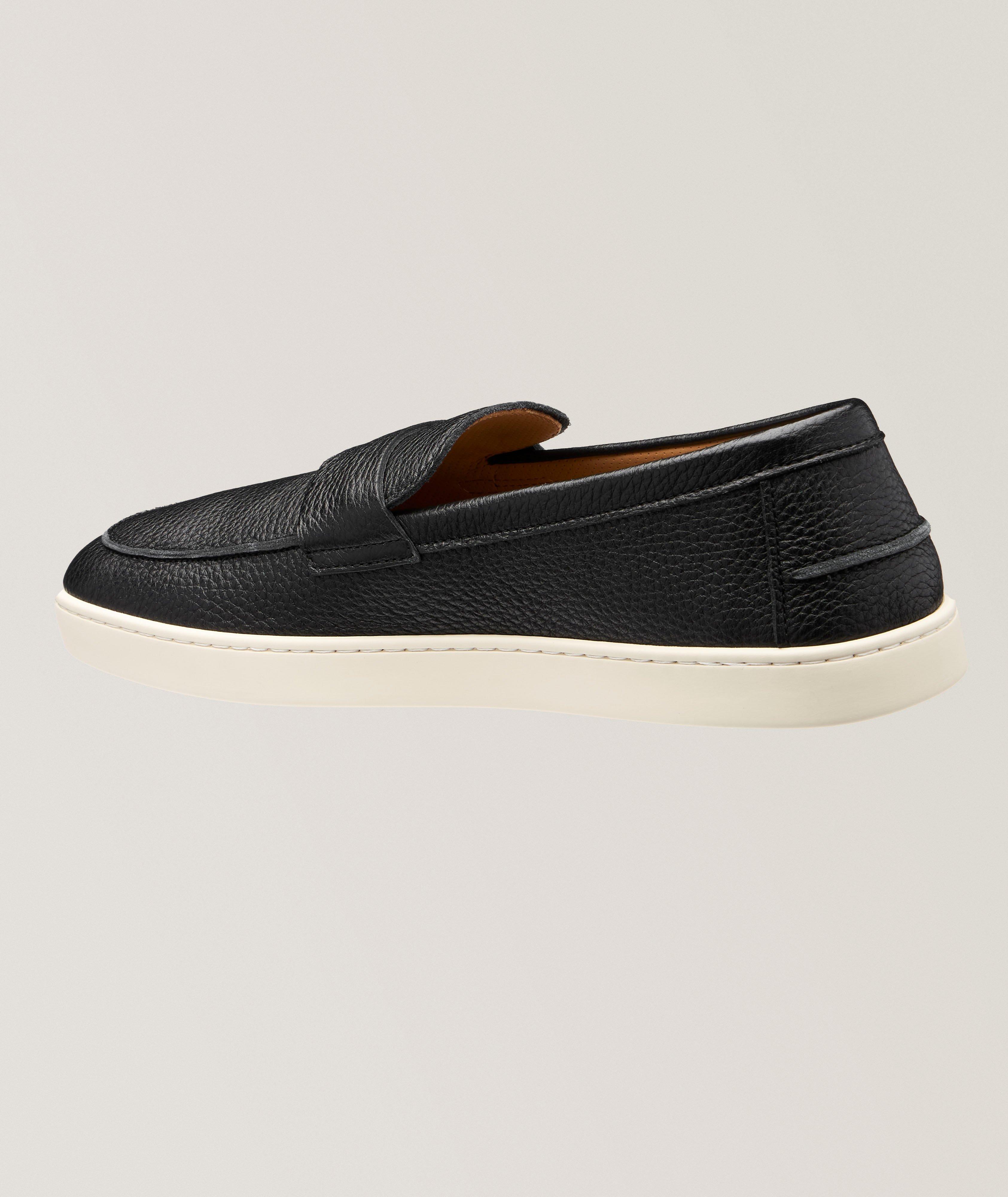 Sifnos Banded Leather Loafers image 1