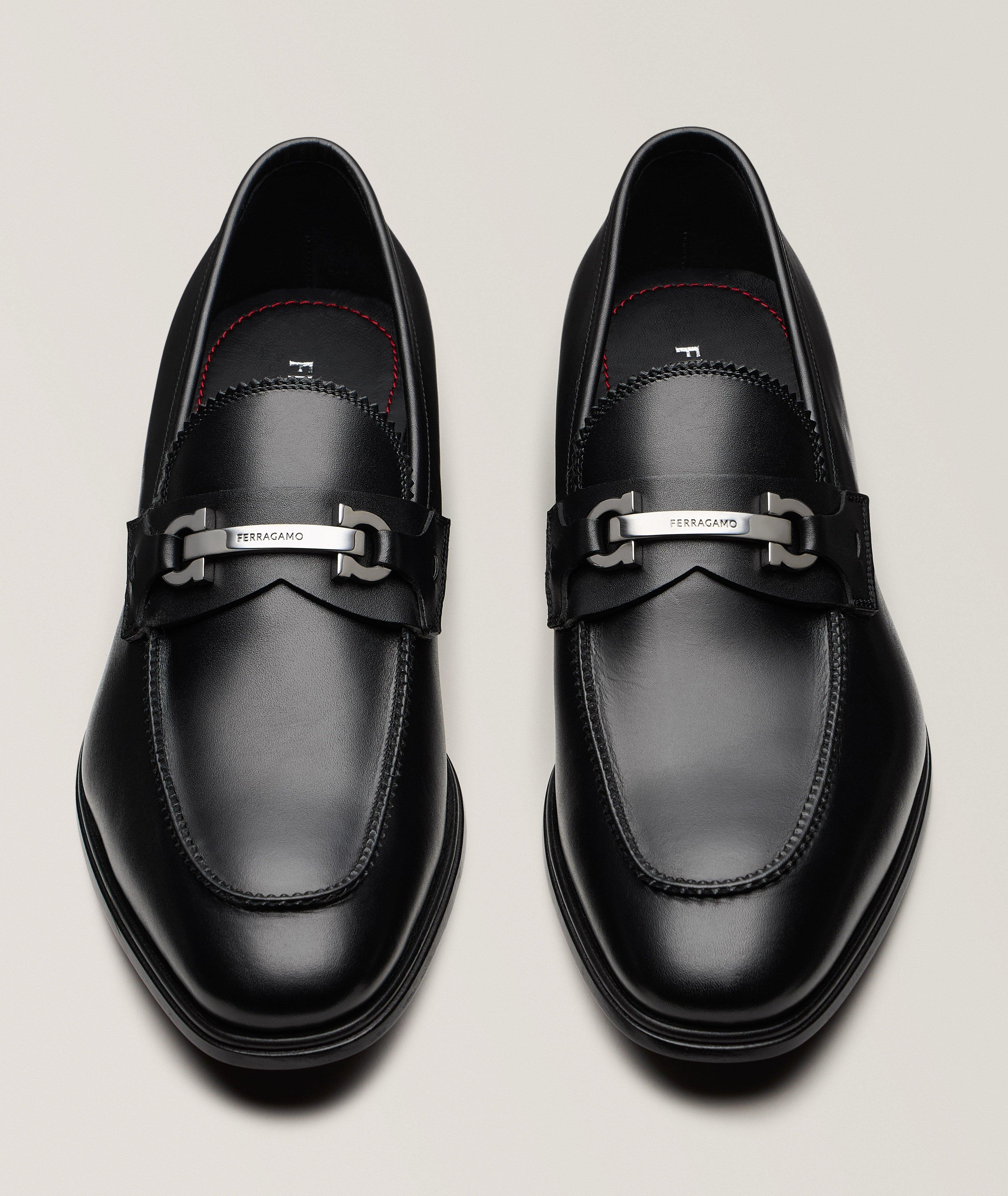 Flâneur Bentley en cuir avec logo Gancio double image 1