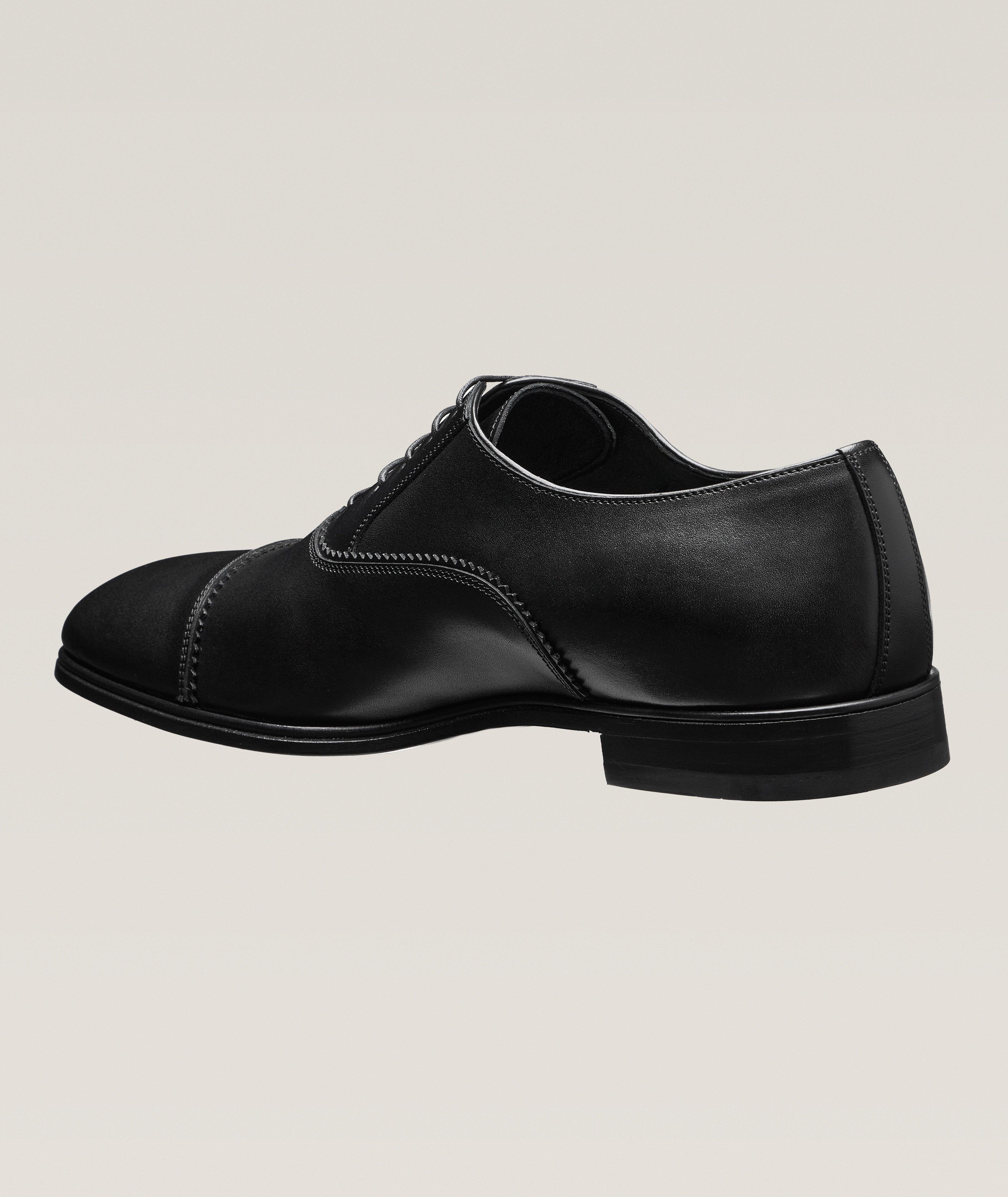 Boston Leather Cap Toe Oxfords image 1