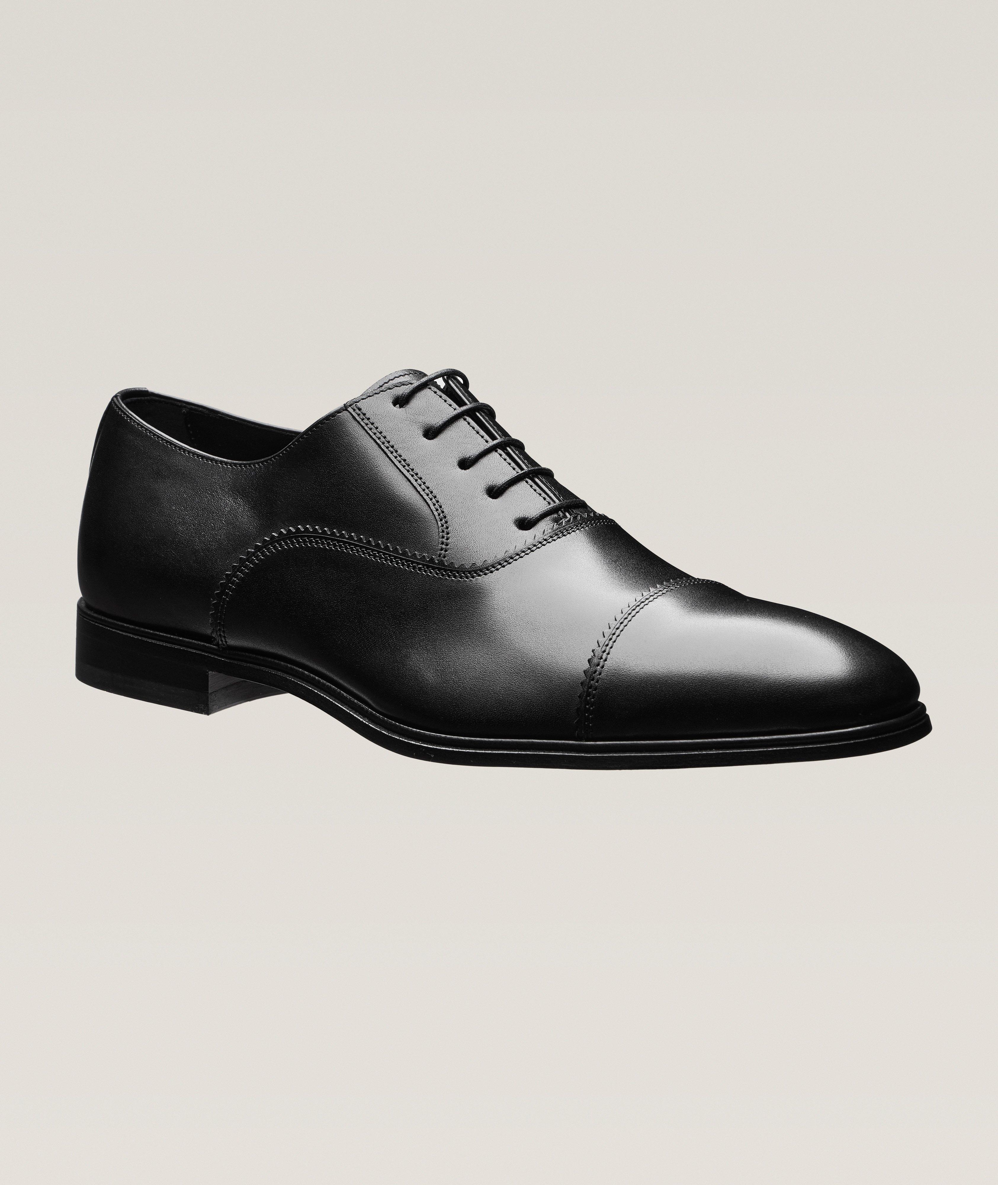 Boston Leather Cap Toe Oxfords image 0