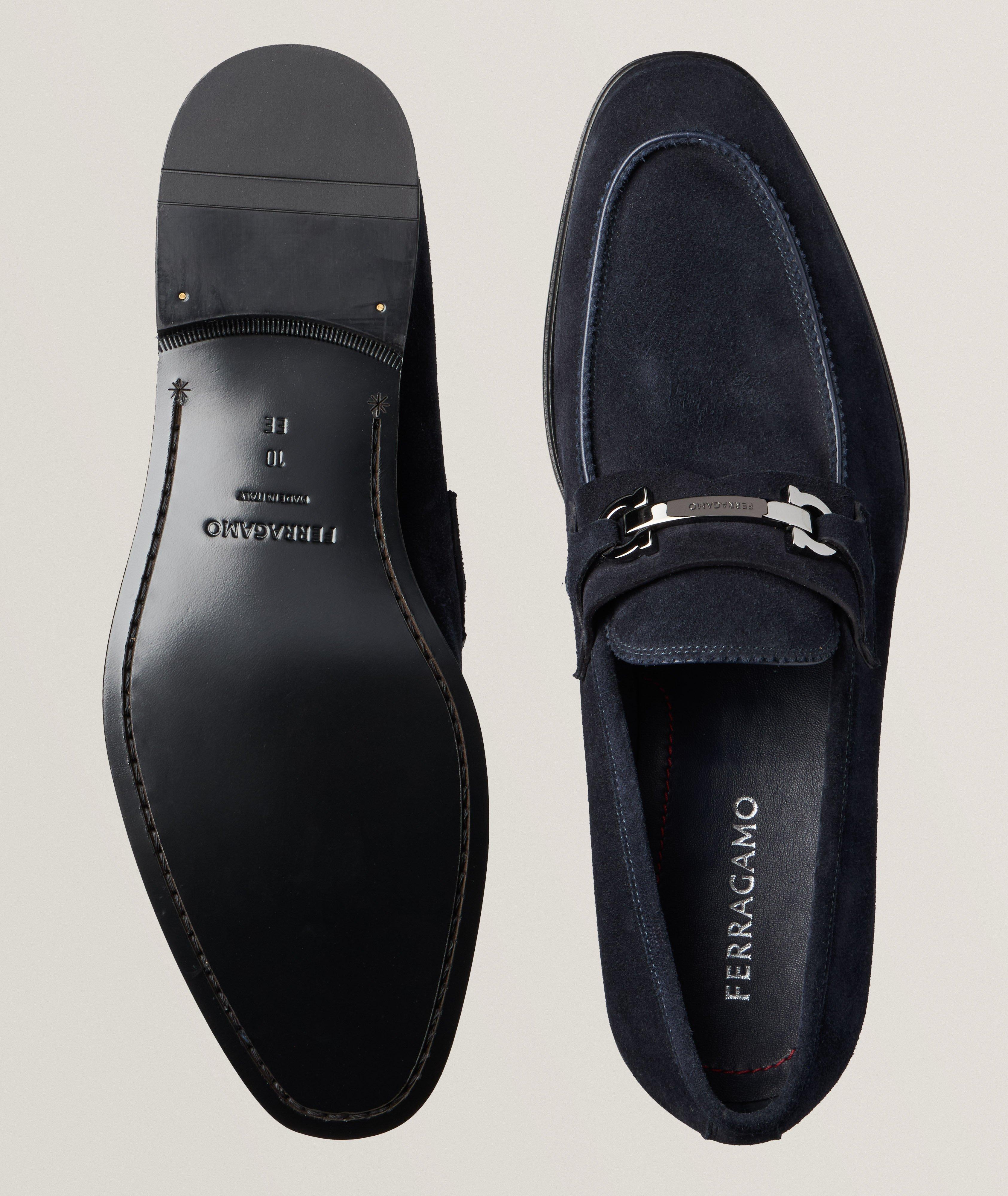 Bentley Double Gancio Suede Loafers image 2