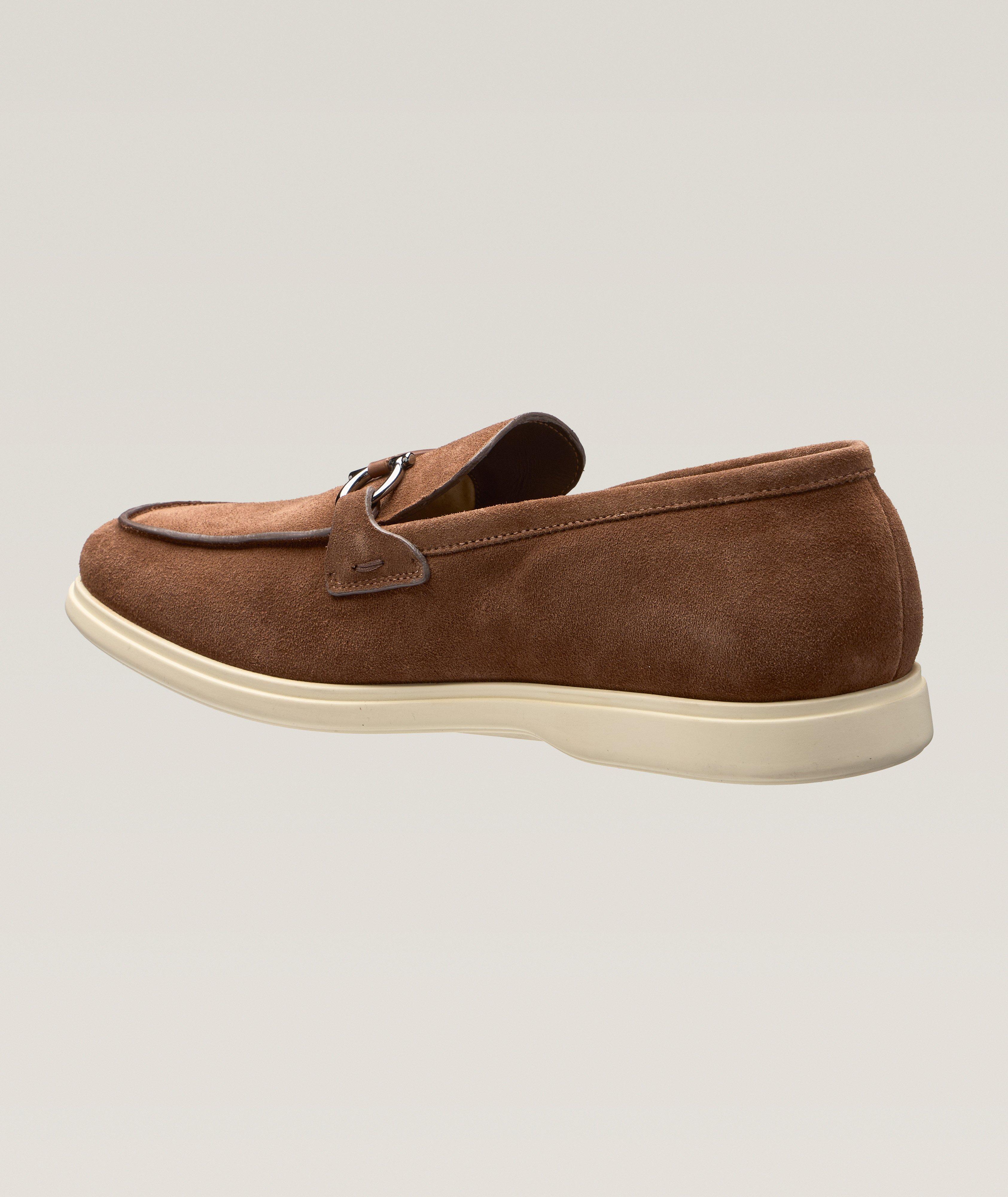 Cosimo Suede Double Gancio Loafers image 1