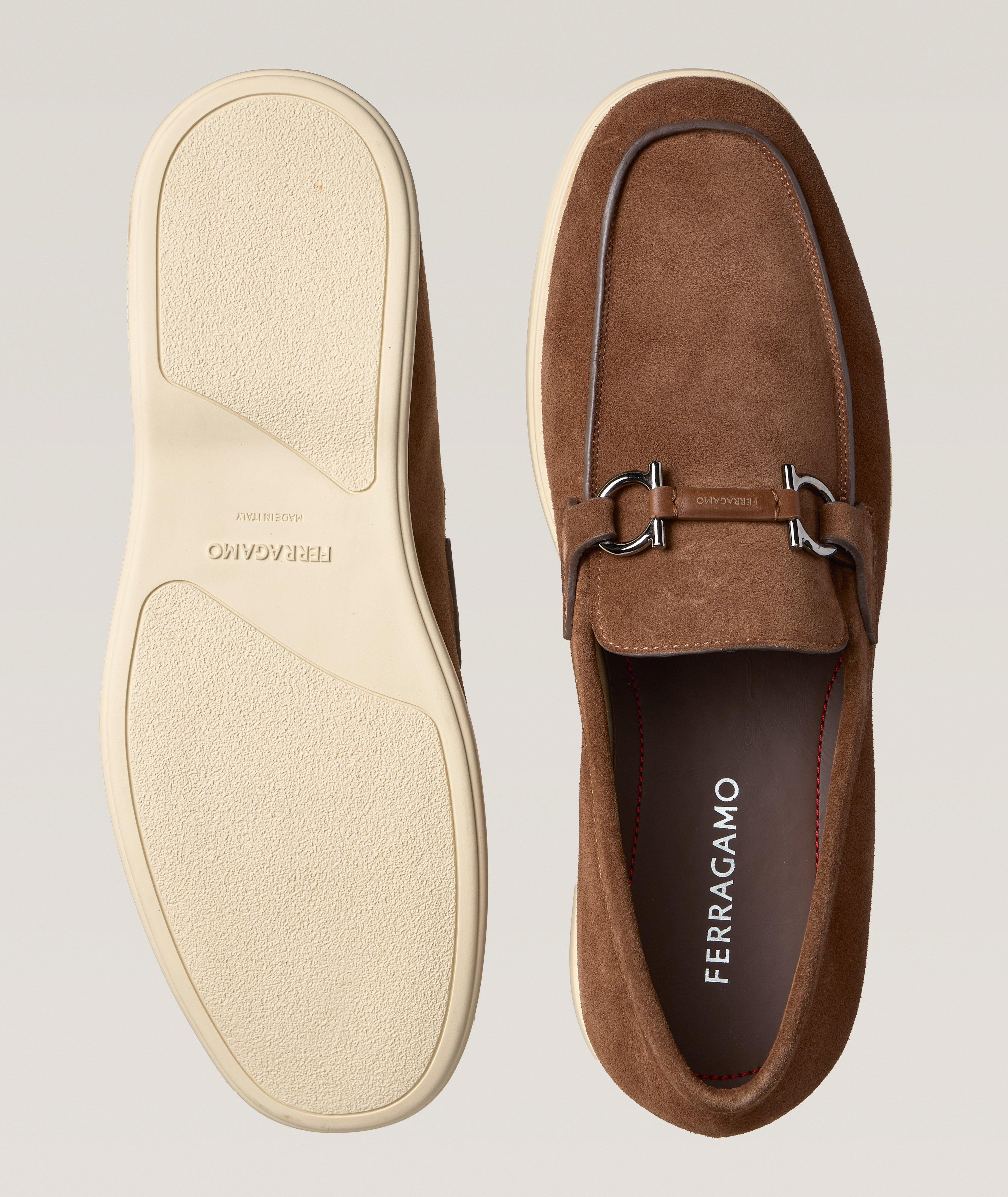 Cosimo Suede Double Gancio Loafers image 2