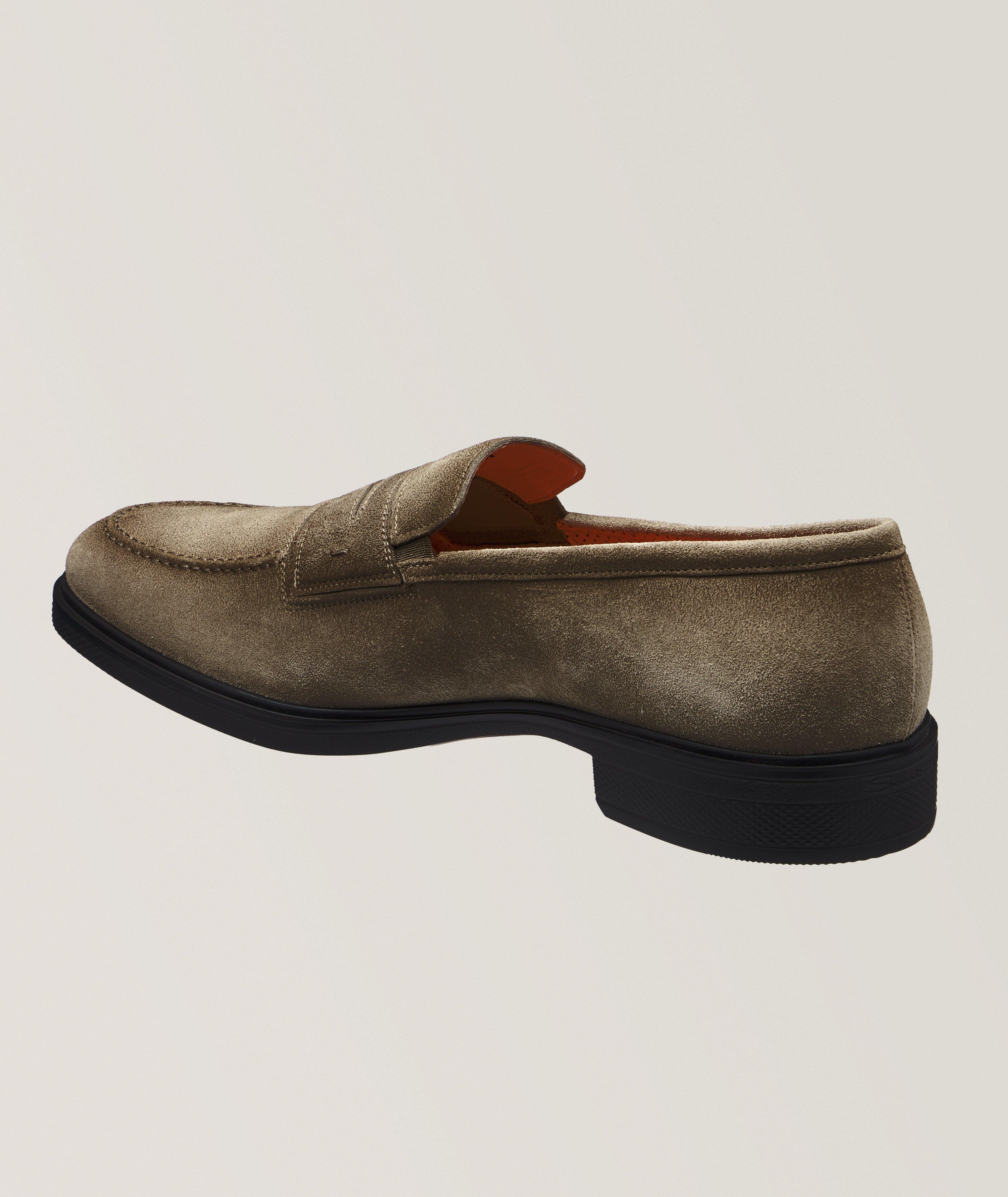 Easy Suede Penny Loafers  image 1