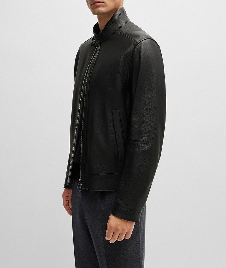 BOSS Mansell Lamb Leather Jacket | Leather | Harry Rosen BOSS Mansell Lamb Leather Jacket | Leather | Harry Rosen