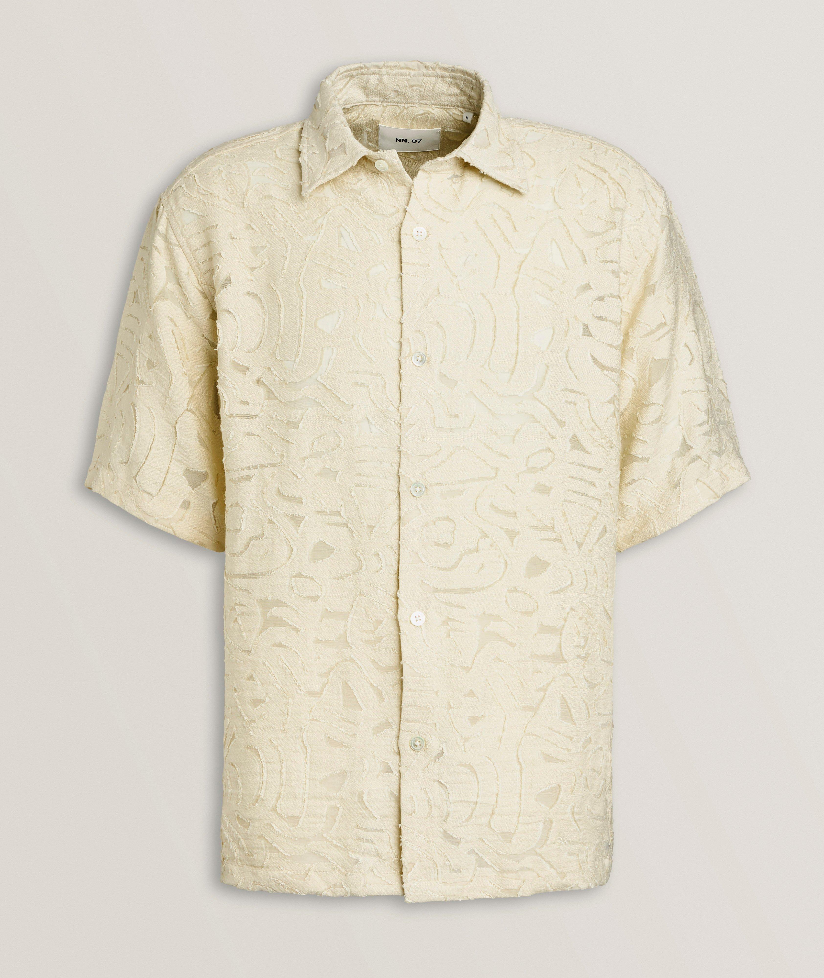 Freddy Fil Coupé Jacquard Casual Shirt image 0