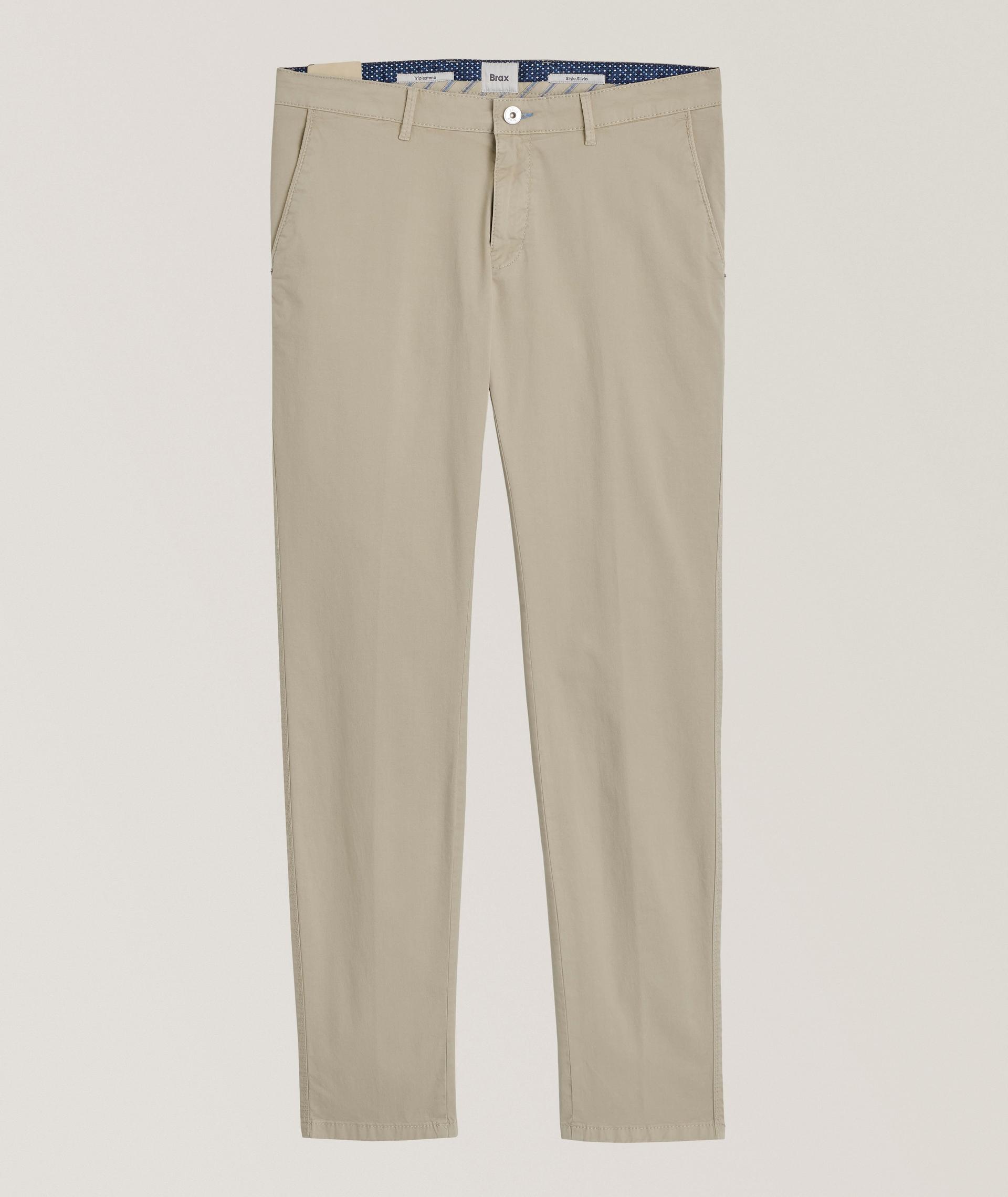 Silvio Triplestone Slim-Fit Chinos image 0
