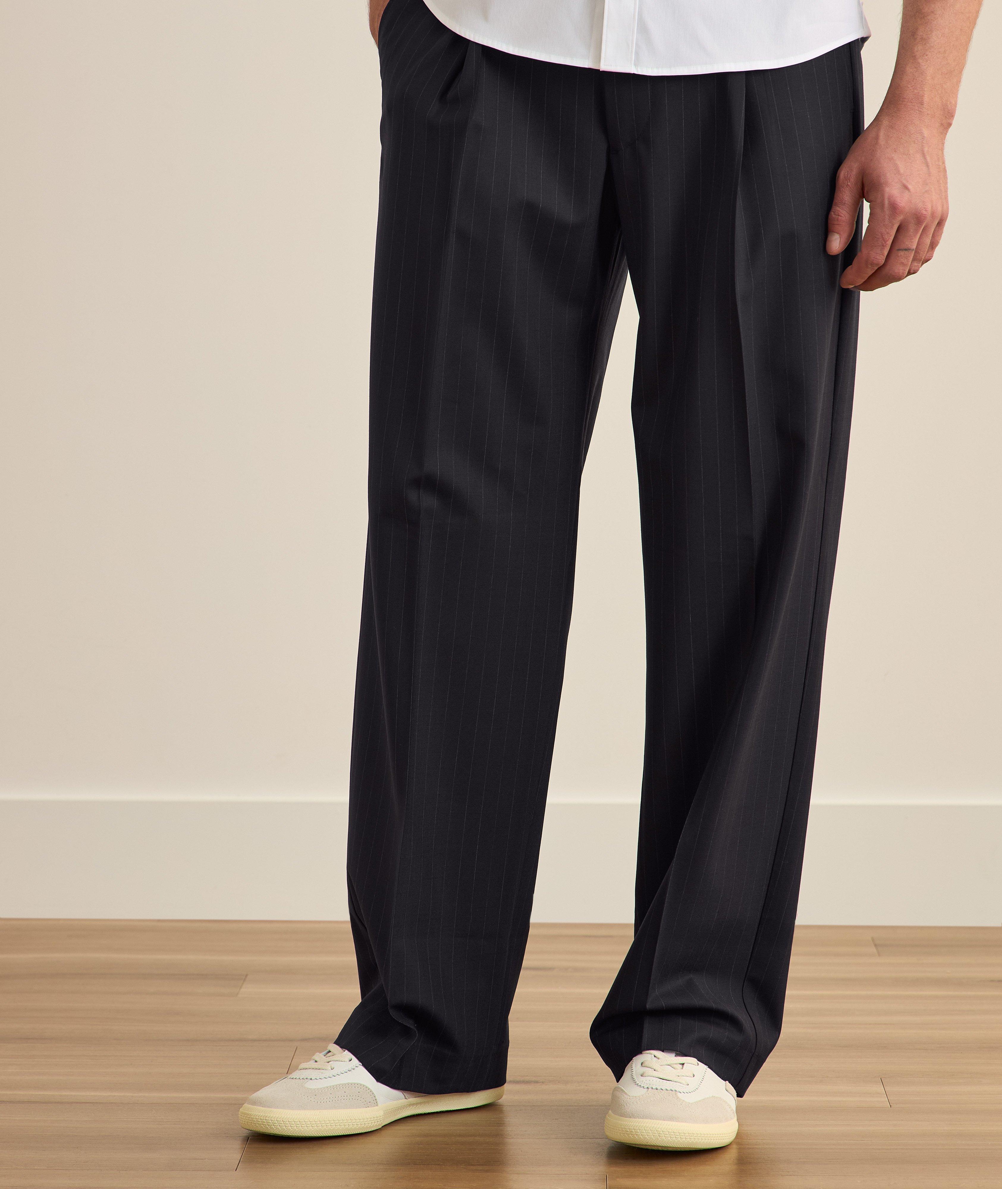 Pantalon Kay en lainage de coupe décontractée image 1