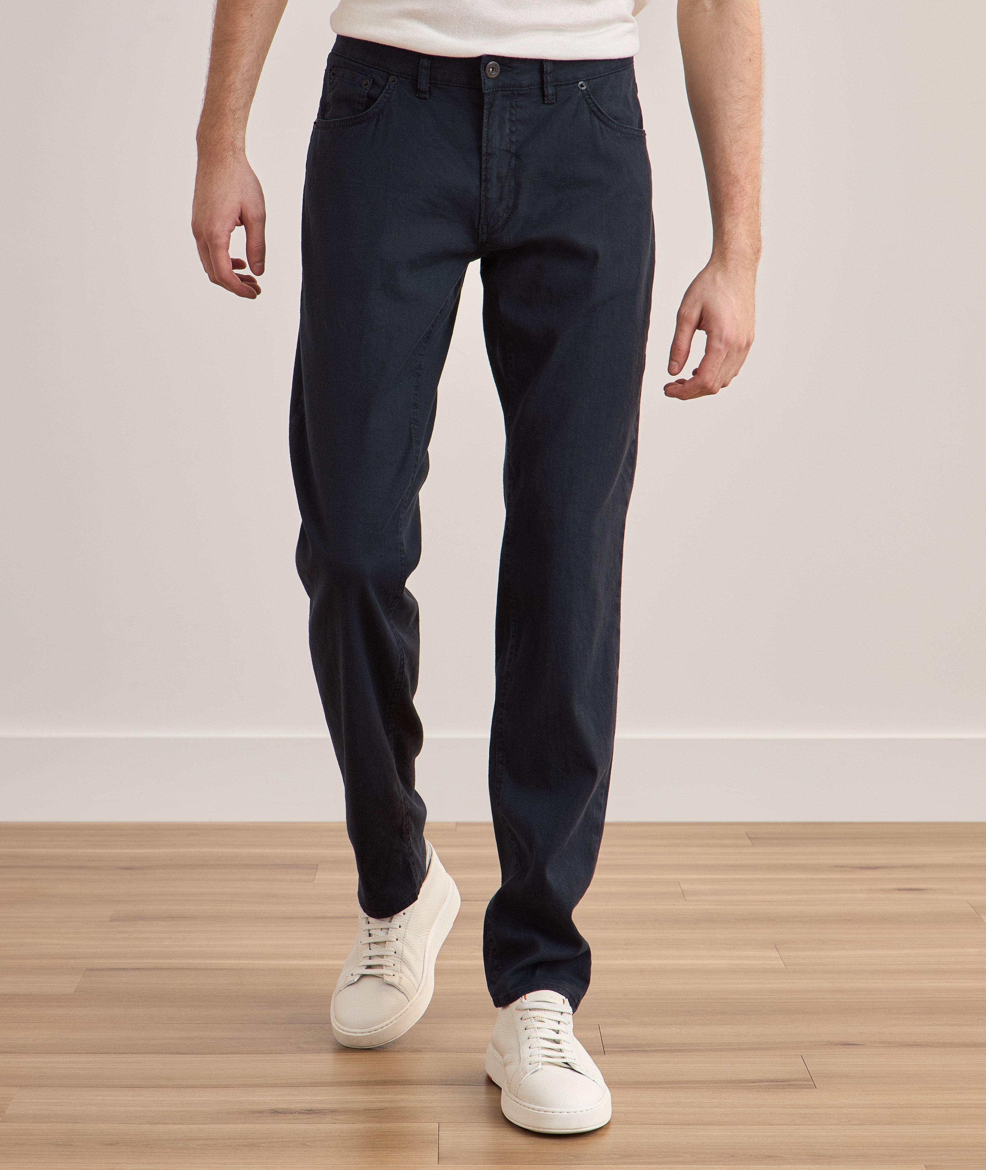 Pantalon Chuck en mélange de lin image 1