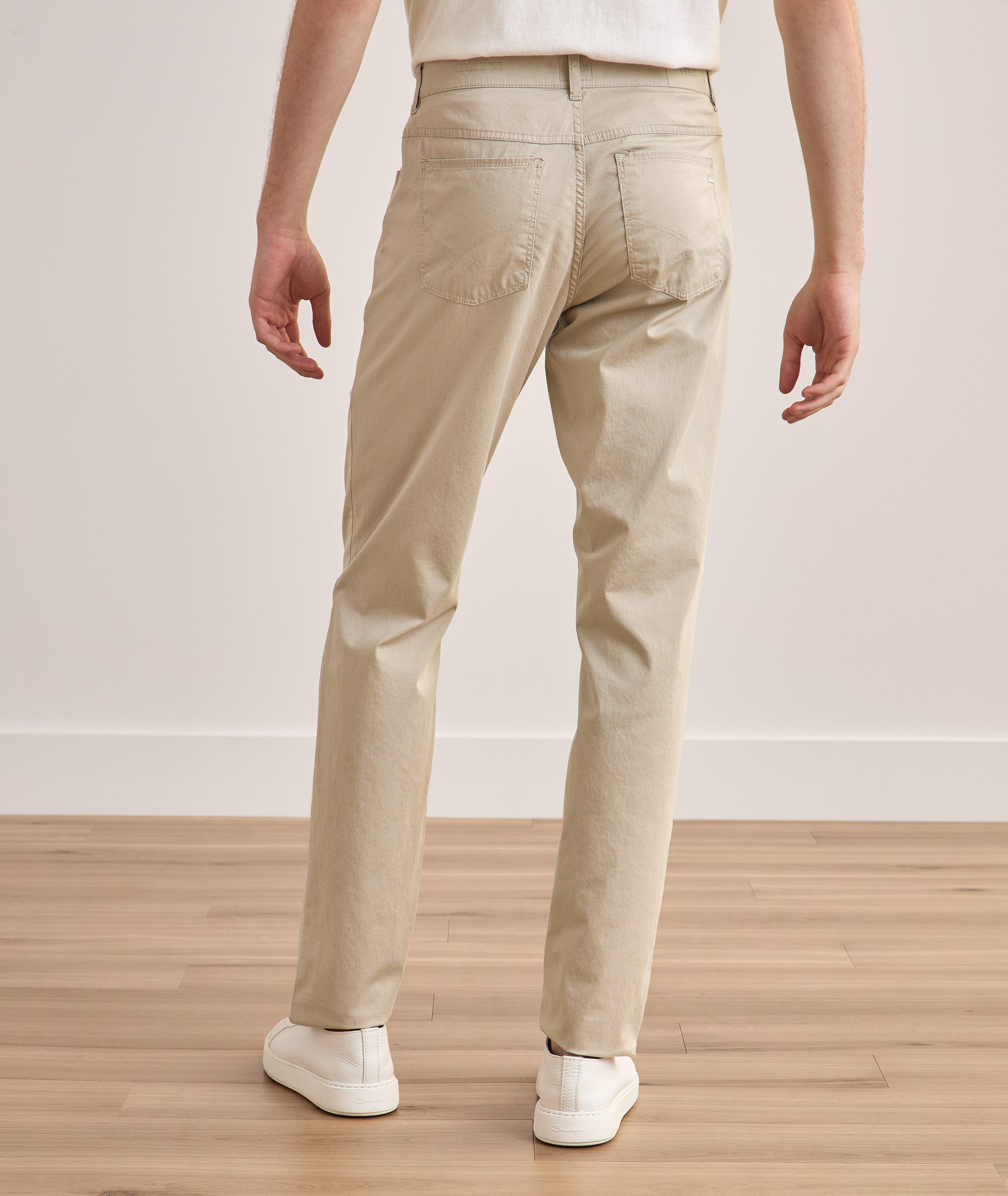 Pantalon Cooper à petit motif répété image 2