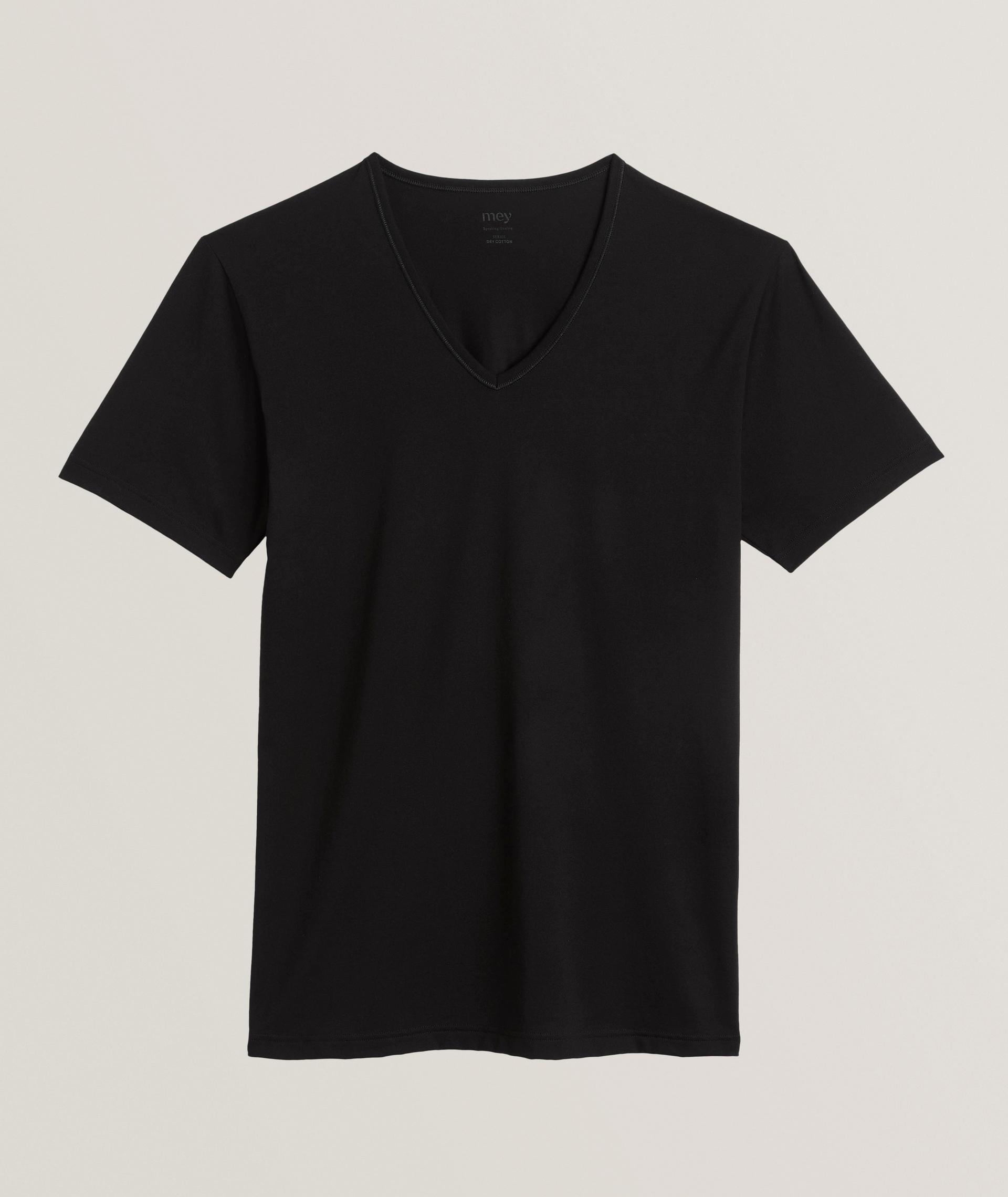 Dry Cotton V-Neck T-Shirt  image 0